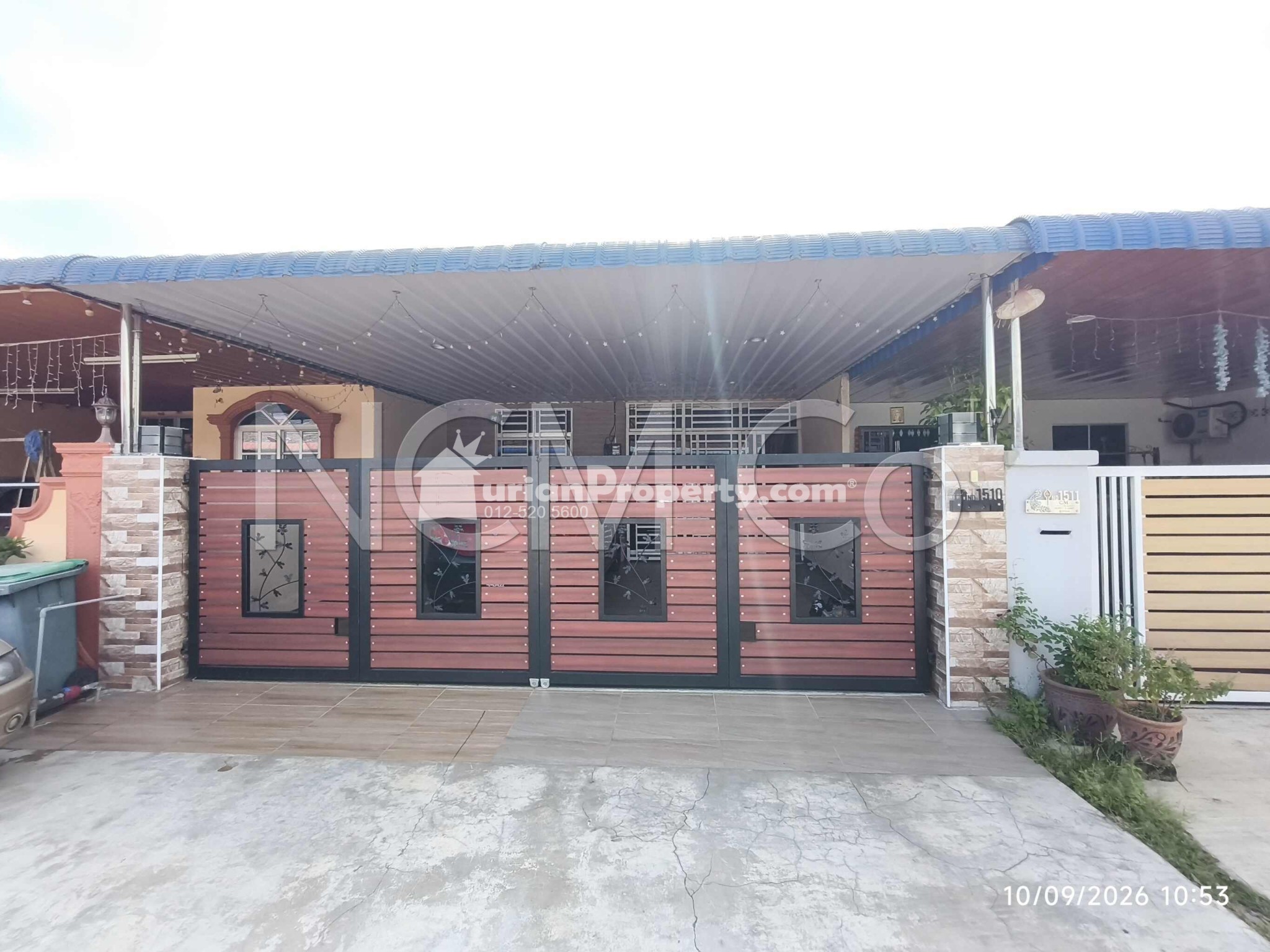 Terrace House For Auction at Taman Mahsuri