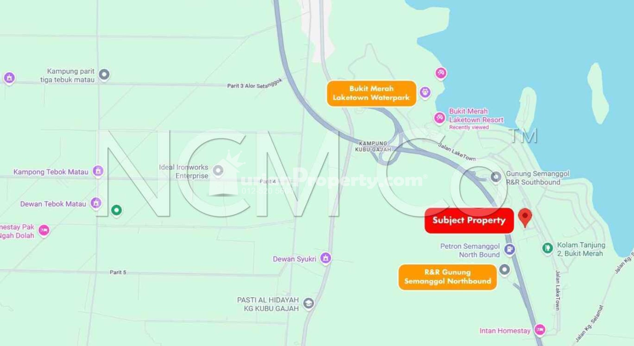 Serviced Residence For Auction at Laketown Apartment (Bukit Merah Resort)