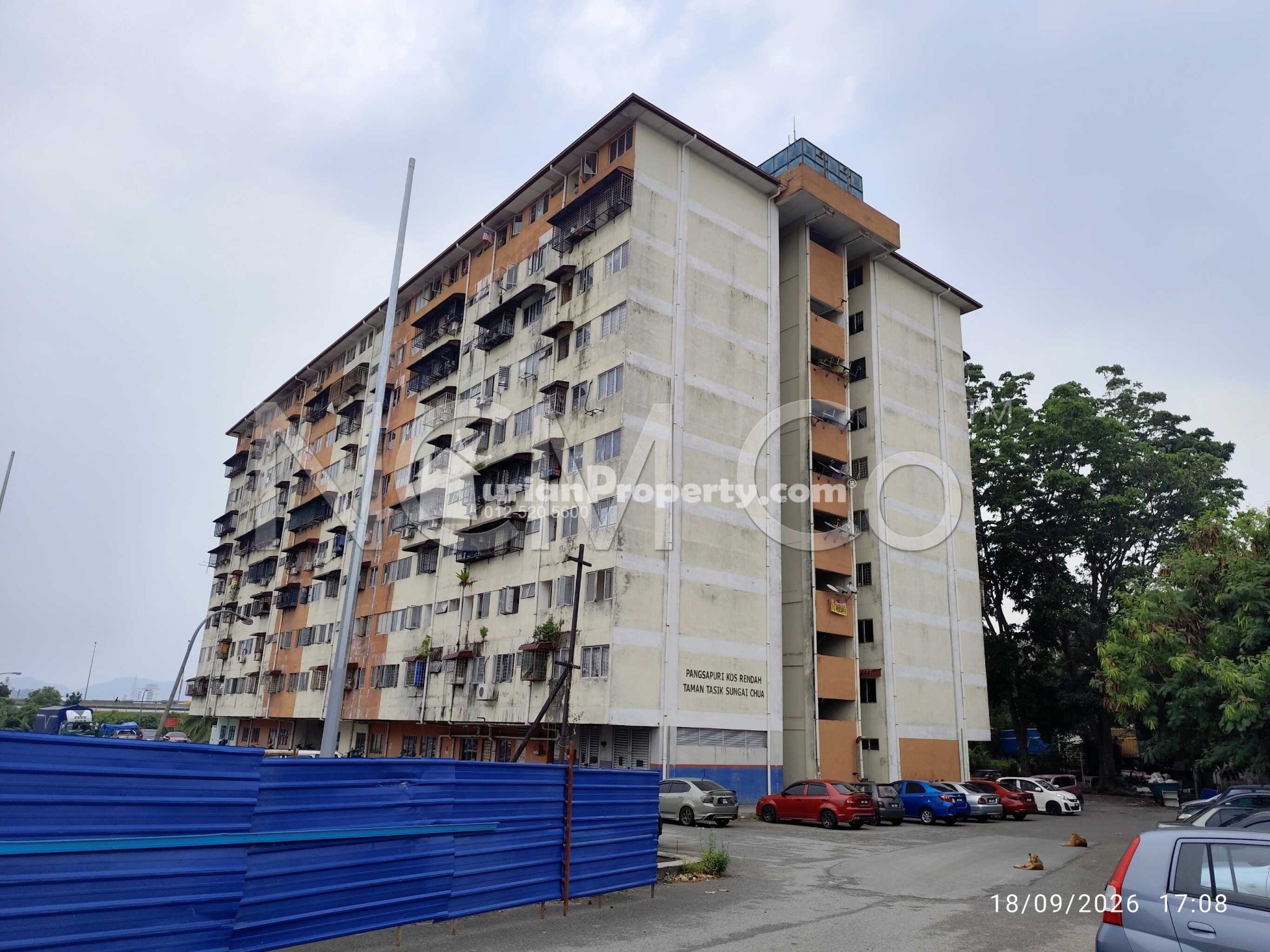 Apartment For Auction at Pangsapuri Taman Tasik Sungai Chua