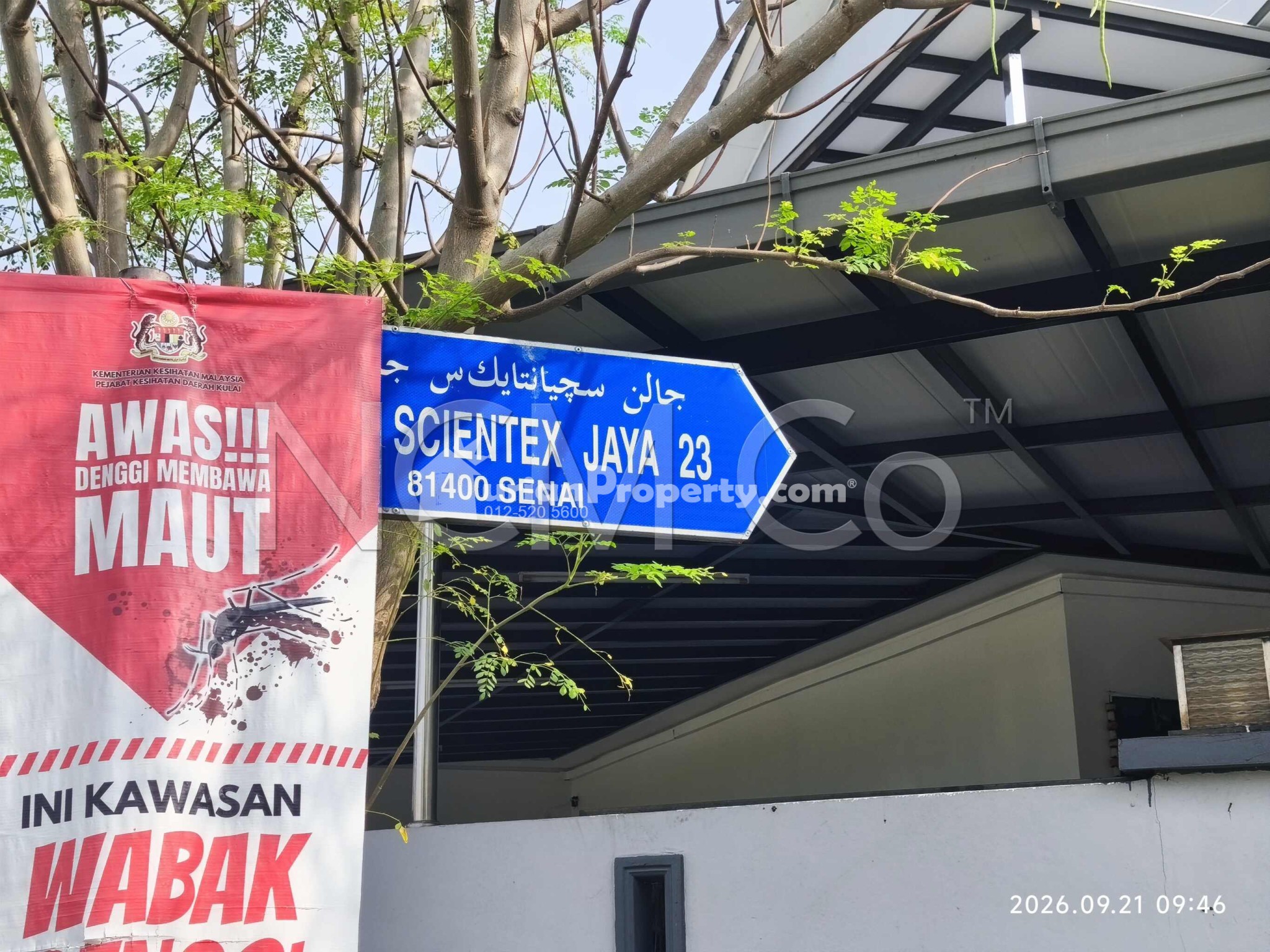 Terrace House For Auction at Taman Scientex Jaya