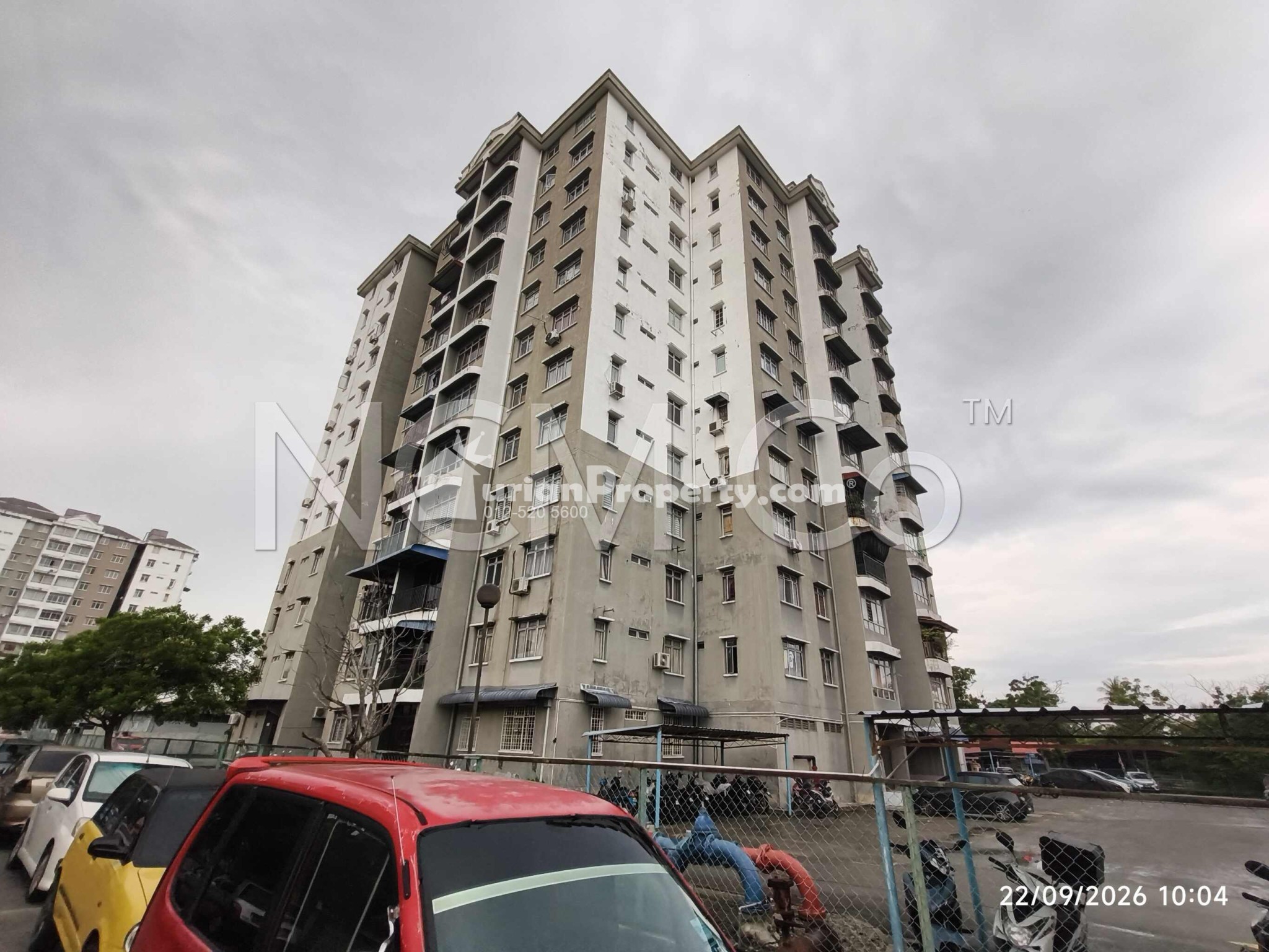 Apartment For Auction at Pangsapuri Indah Taman Air Tawar Indah