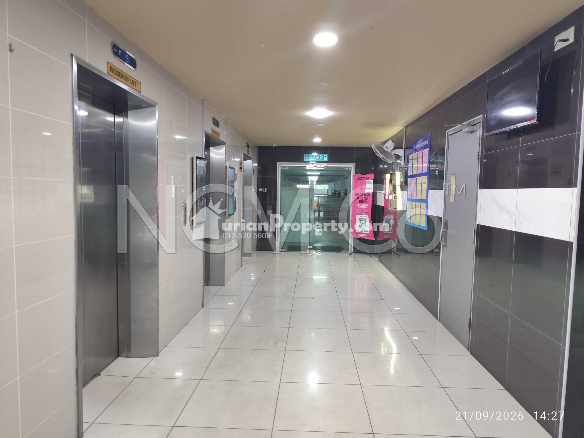 Serviced Residence For Auction at Twin Danga Residence