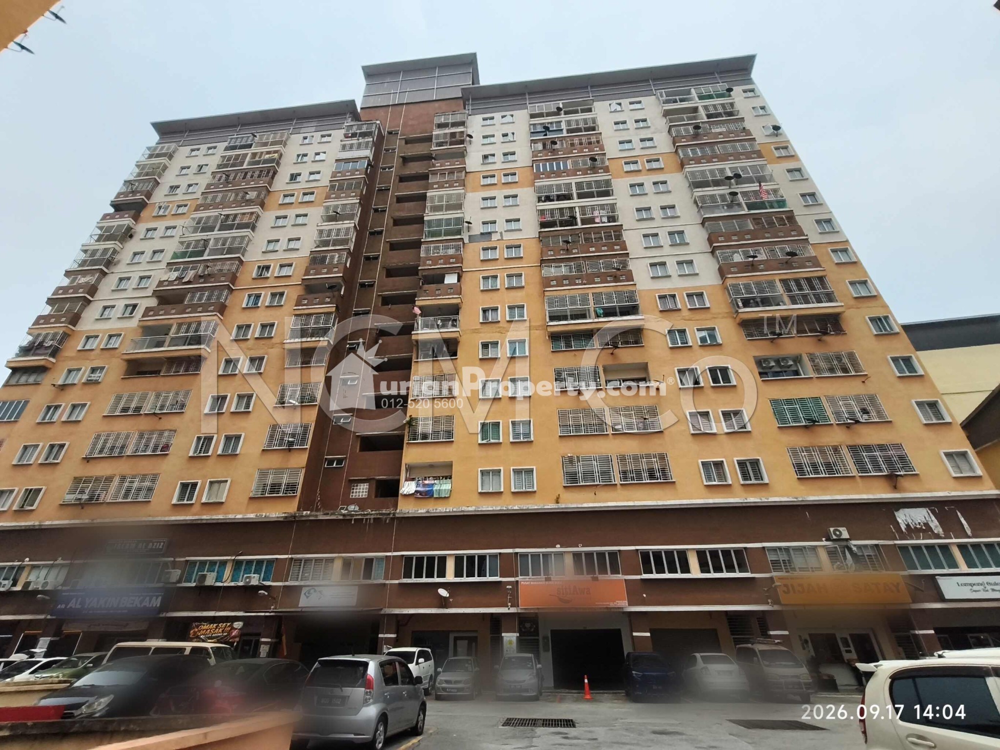 Serviced Residence For Auction at Residensi Bistaria