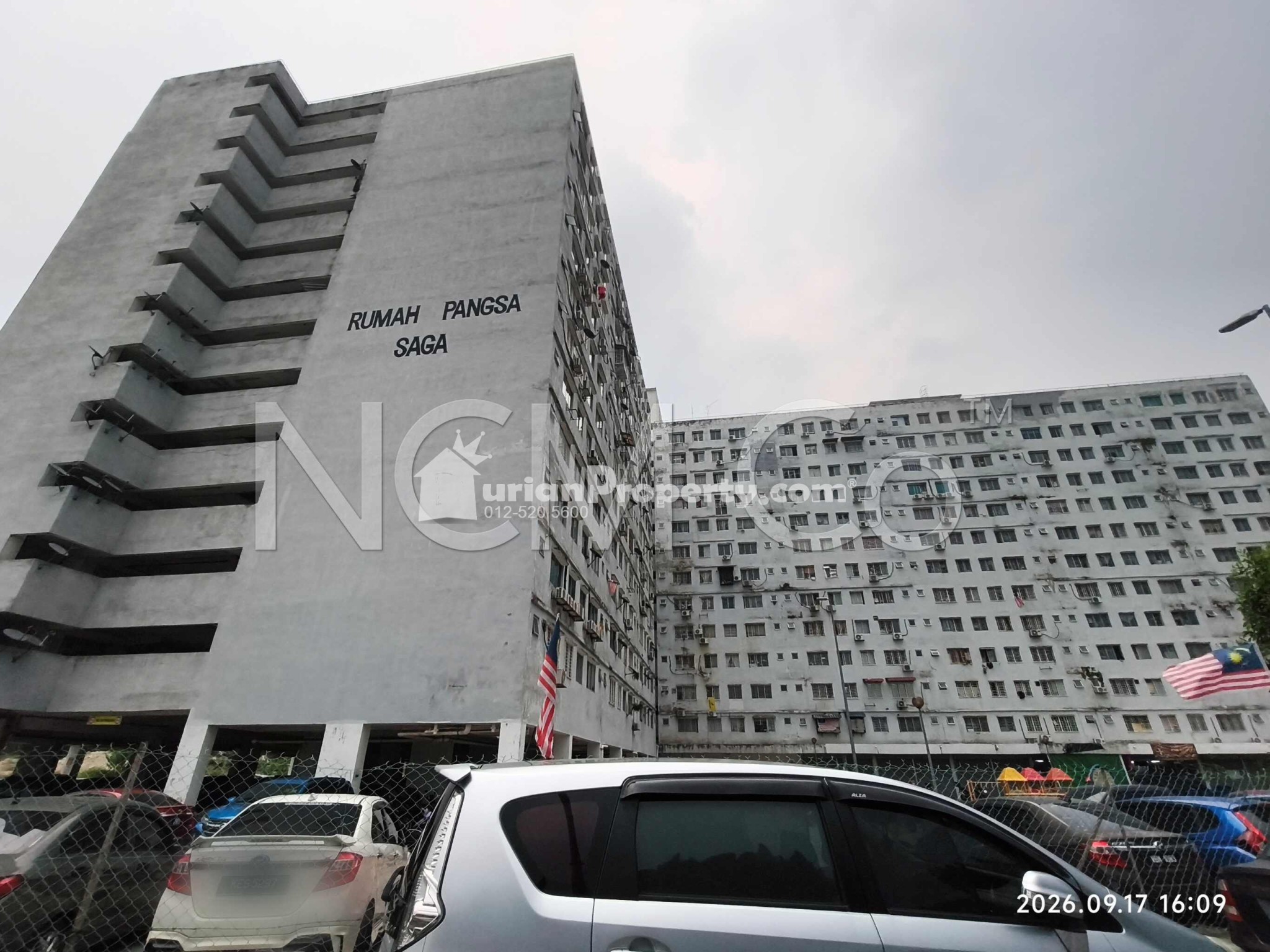 Flat For Auction at Saga Suria Apartment
