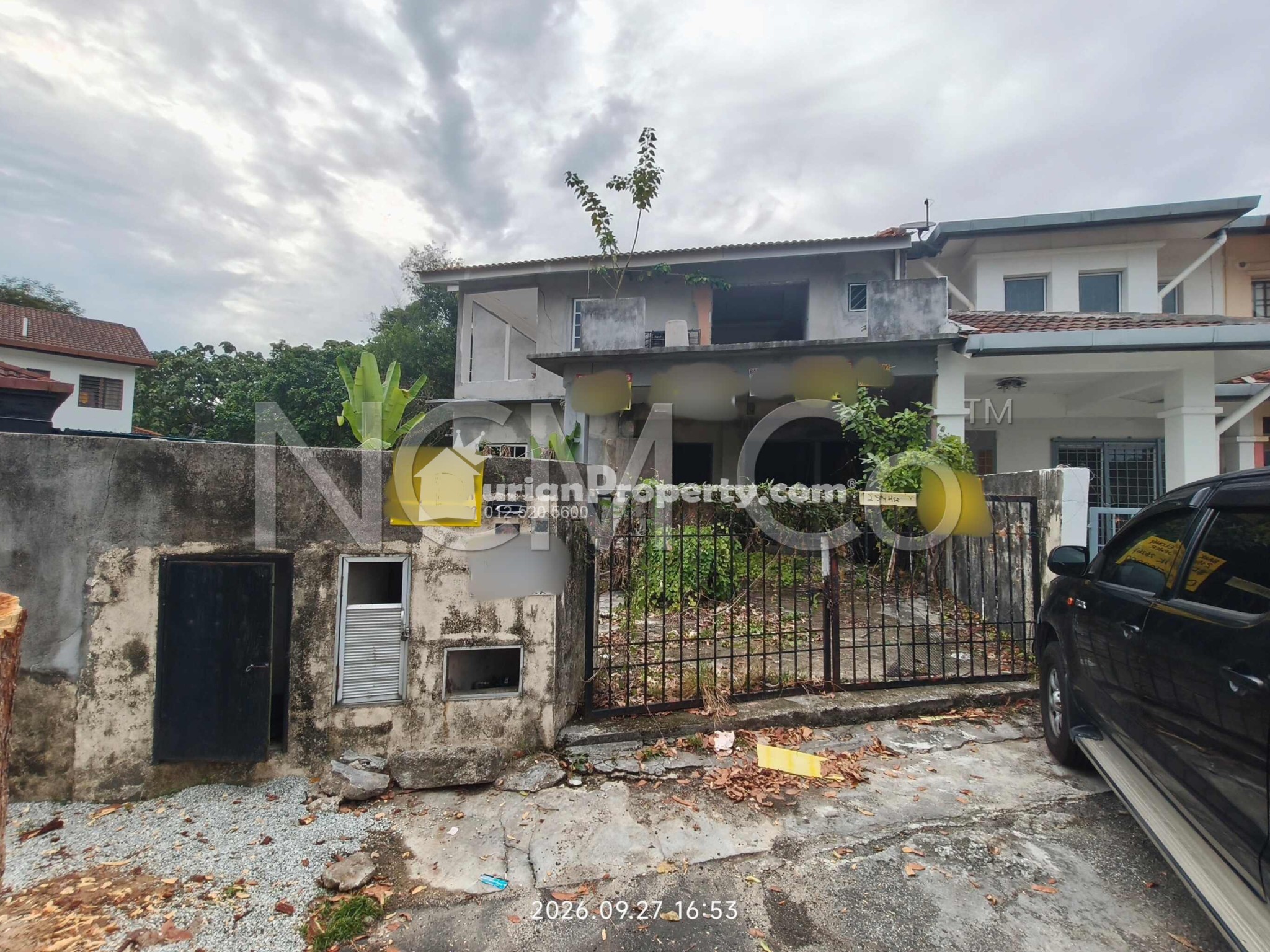 Terrace House For Auction at Kemuning Greenville