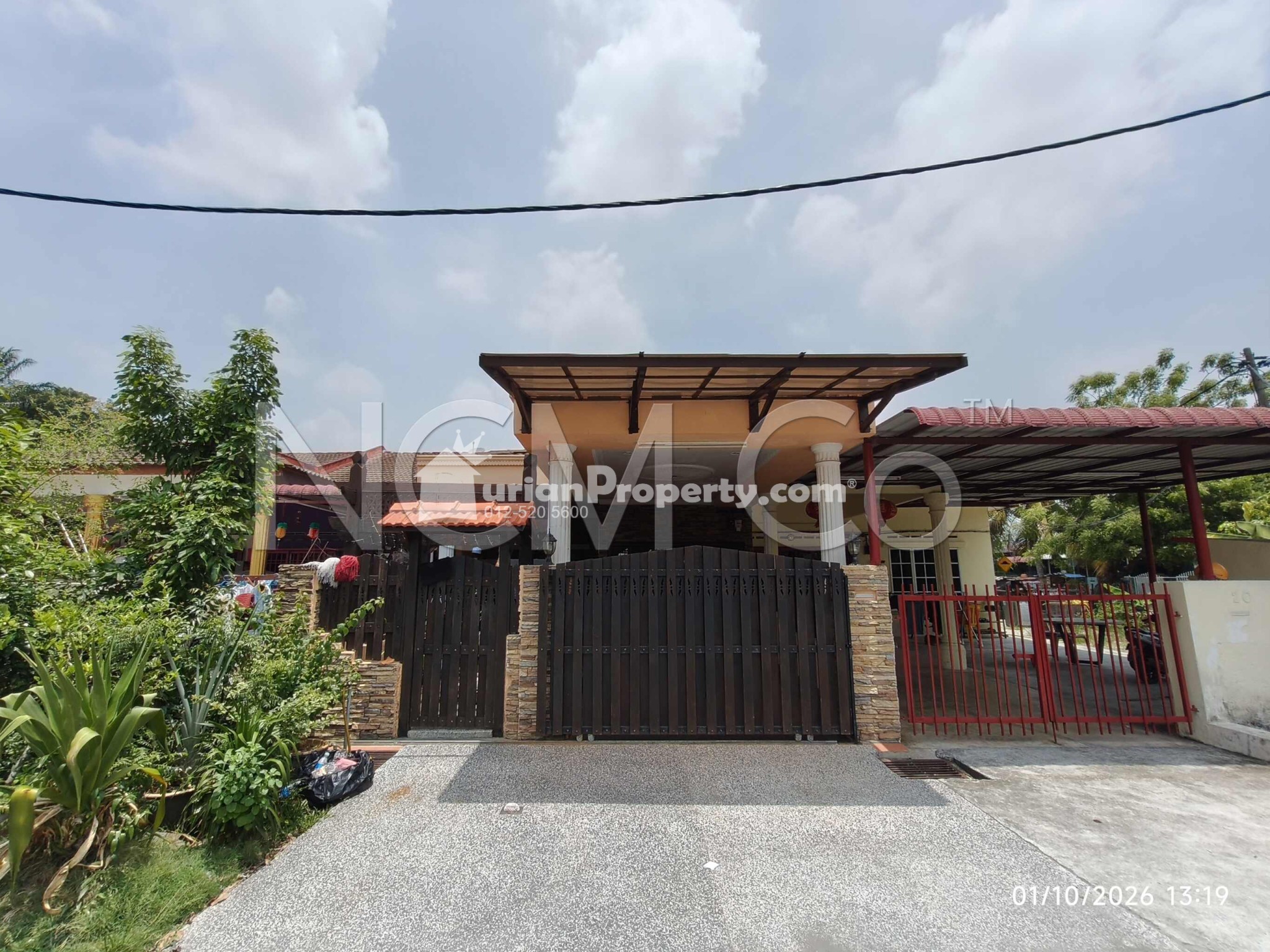 Terrace House For Auction at Taman Telok