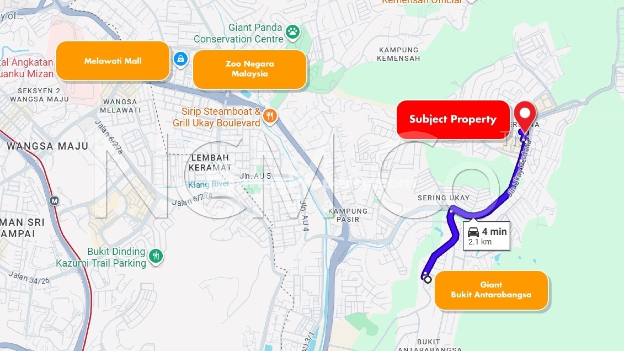 Serviced Residence For Auction at Spring Ville Apartment