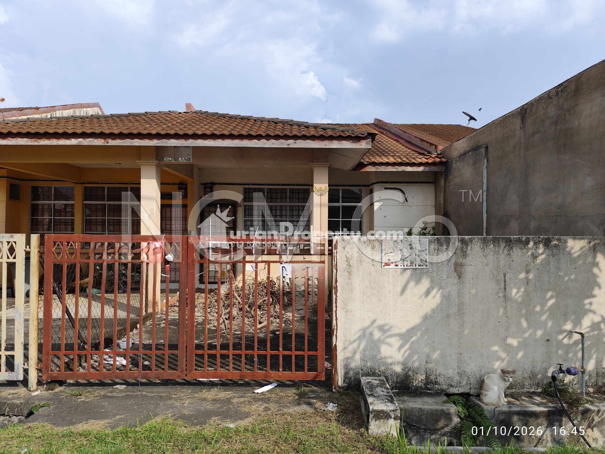 Terrace House For Auction at Taman Krubong Jaya