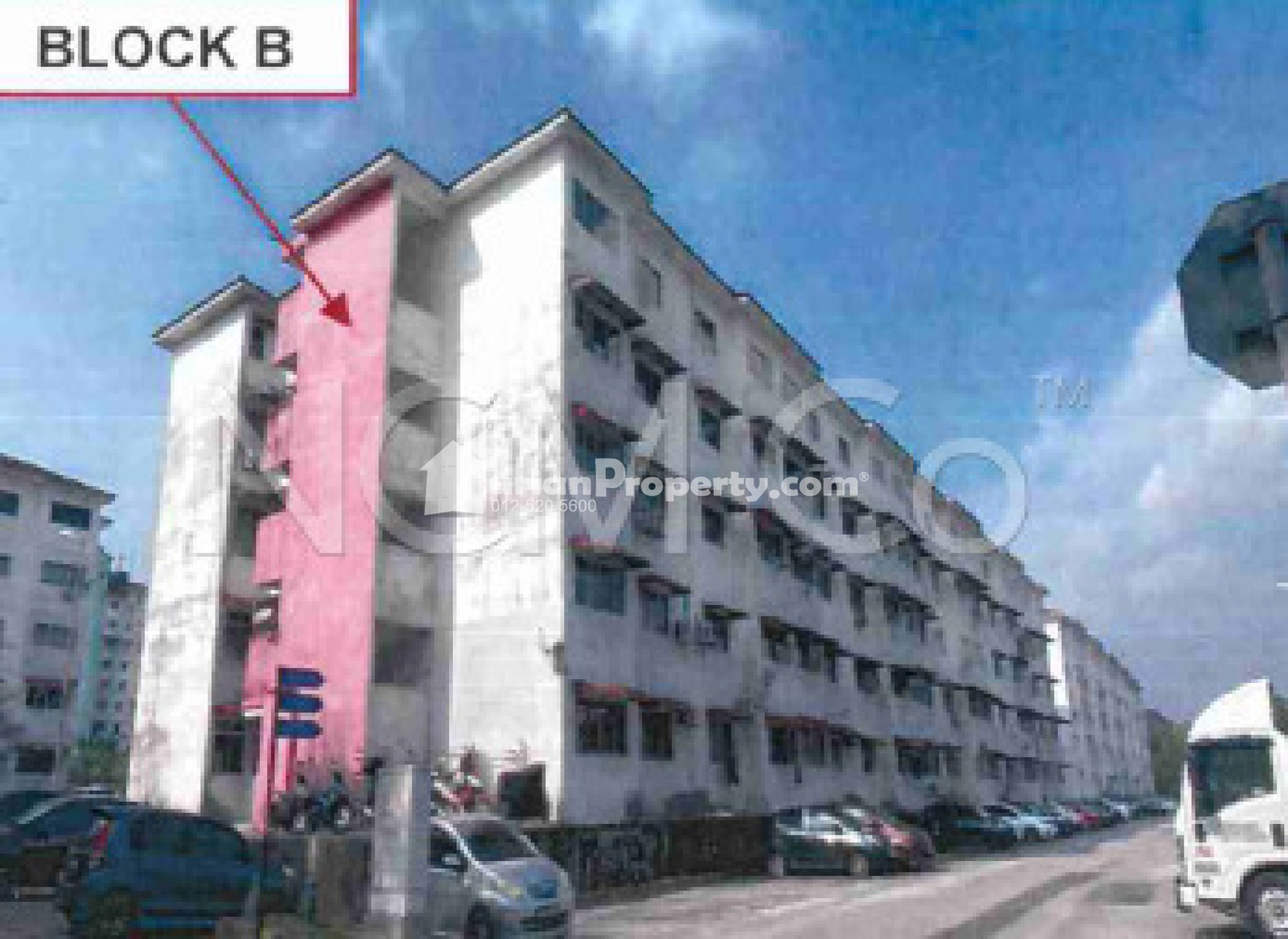 Apartment For Auction at Pangsapuri Damai Utama