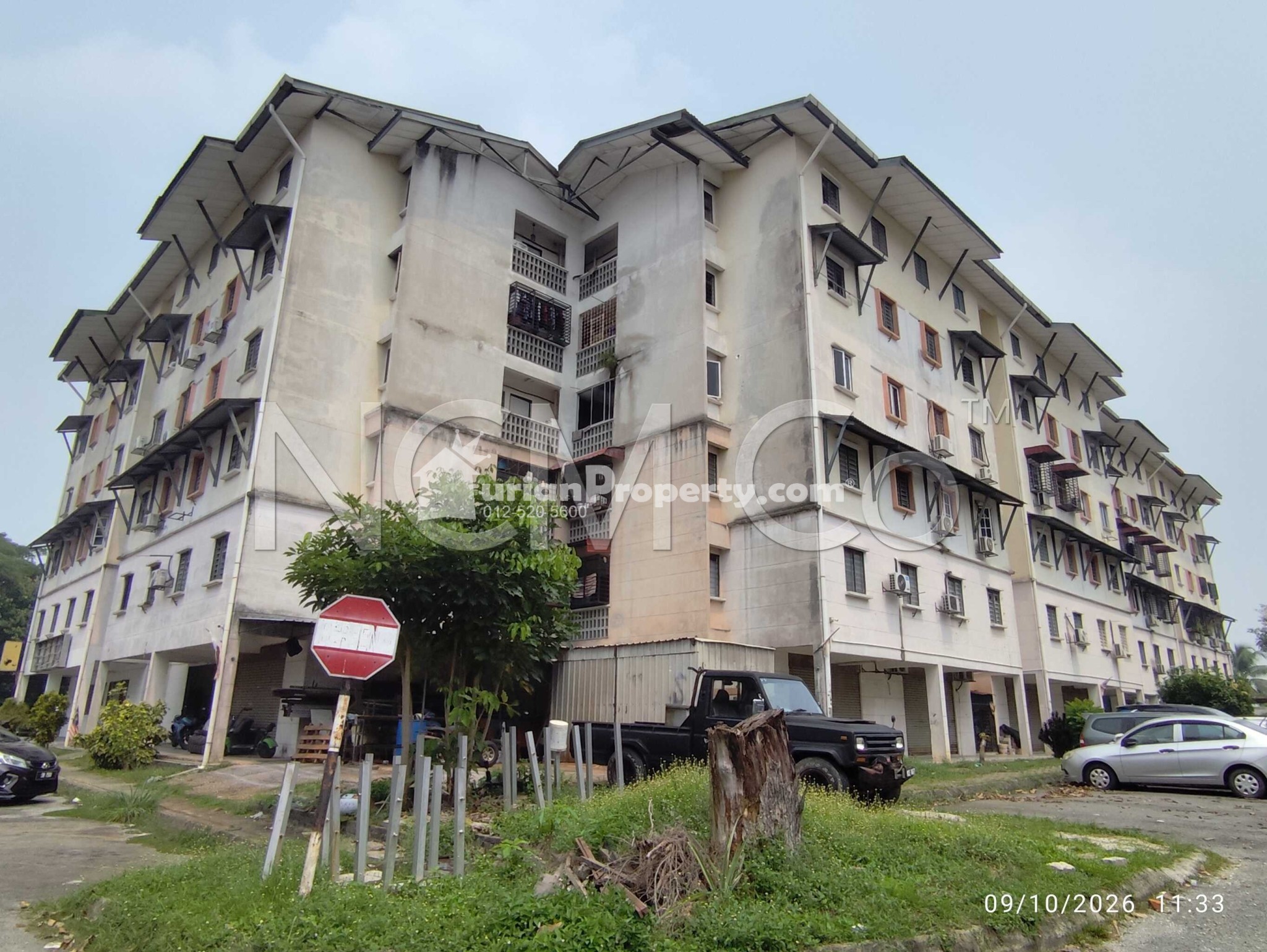 Apartment For Auction at Pangsapuri Teratai