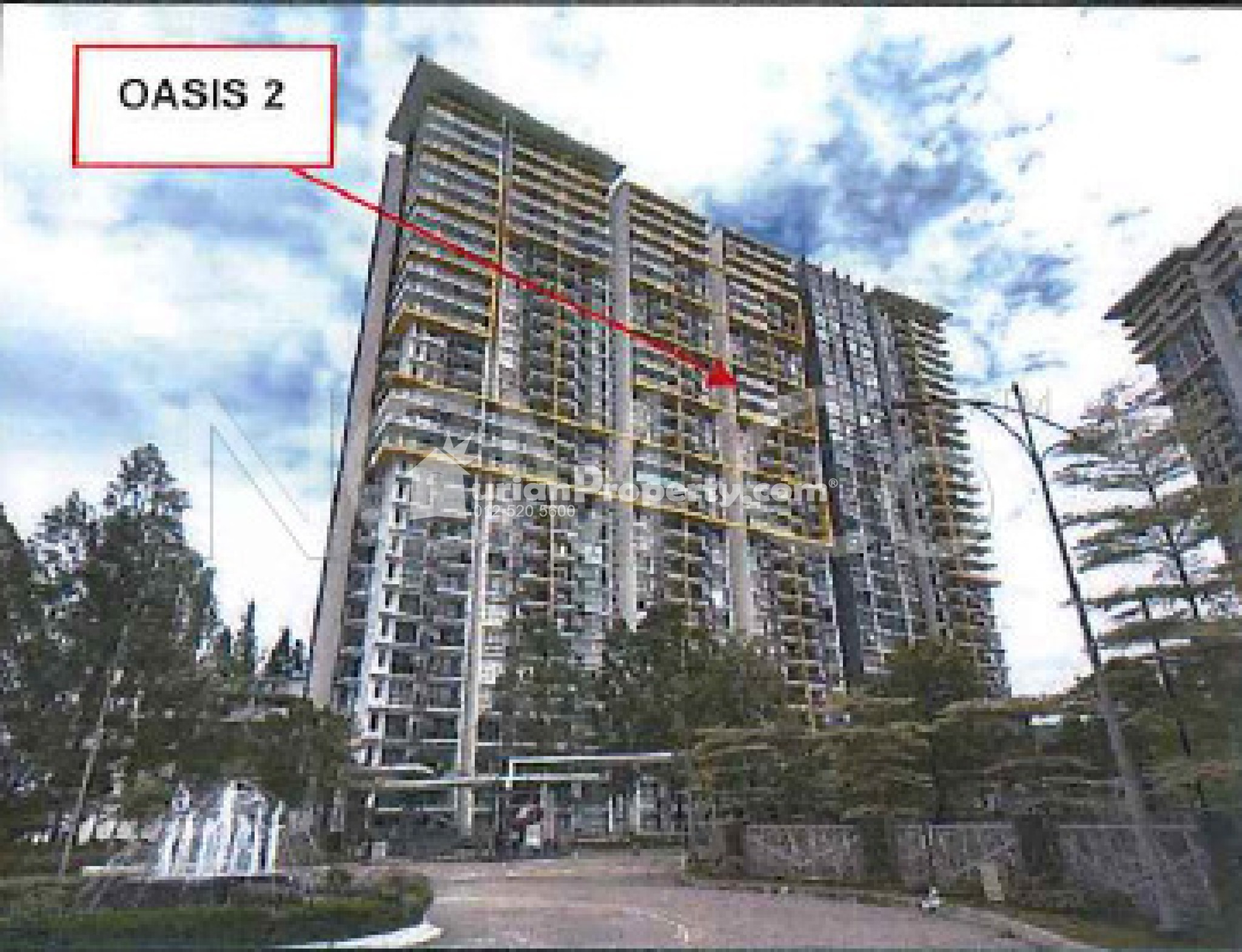Condo For Auction at Oasis 2 Residence
