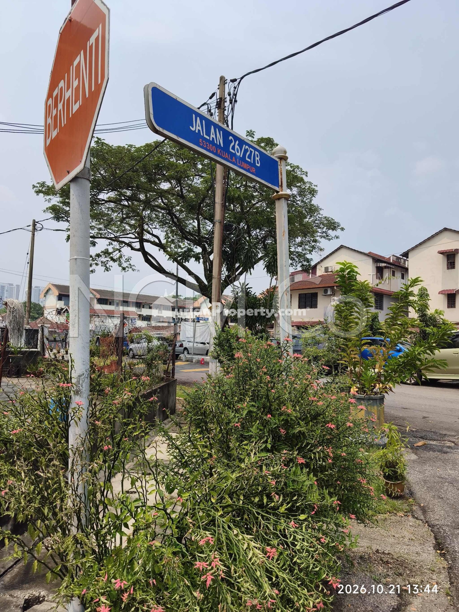 Terrace House For Auction at Desa Setapak