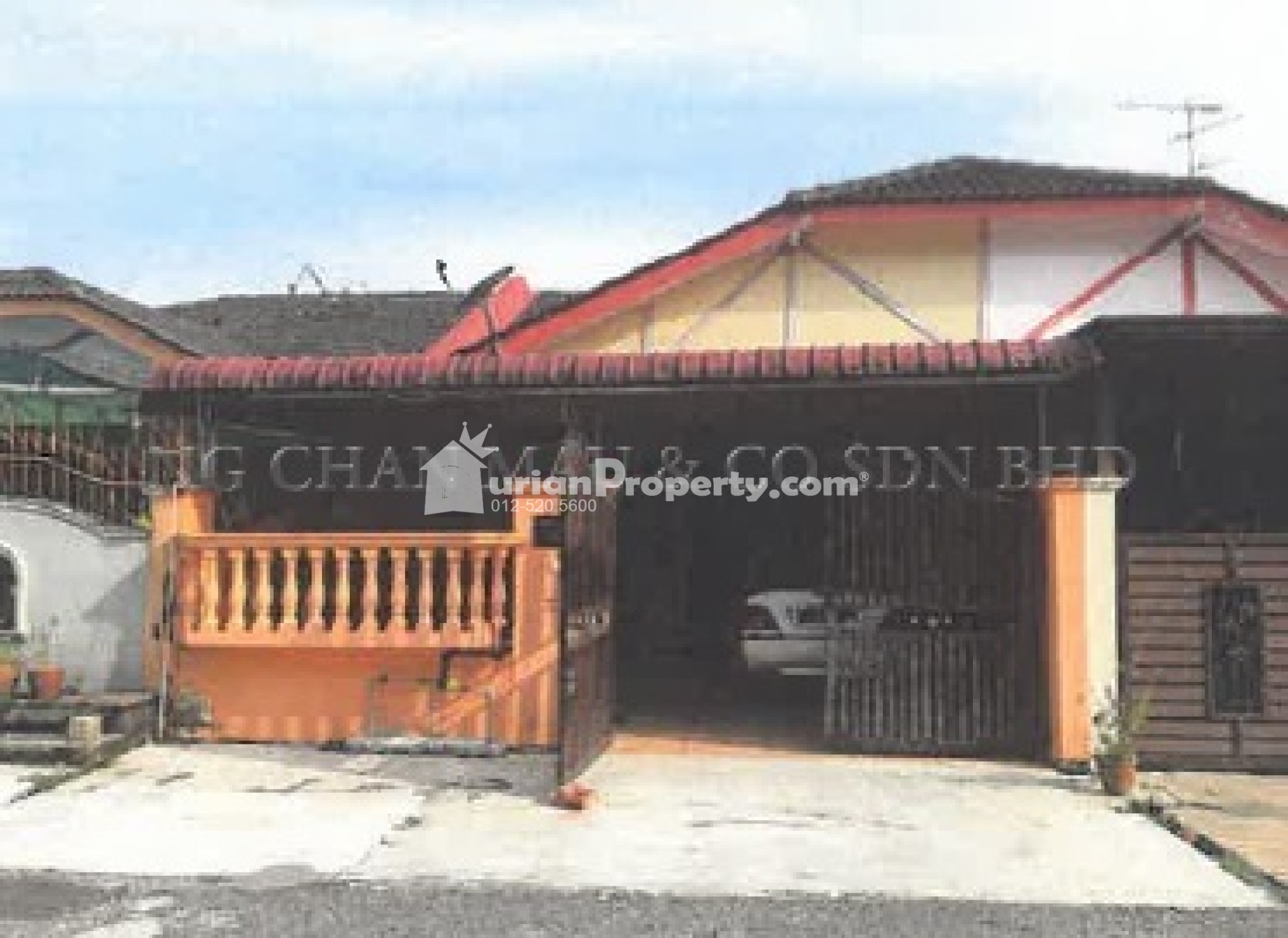 Terrace House For Auction at Taman Senai Utama