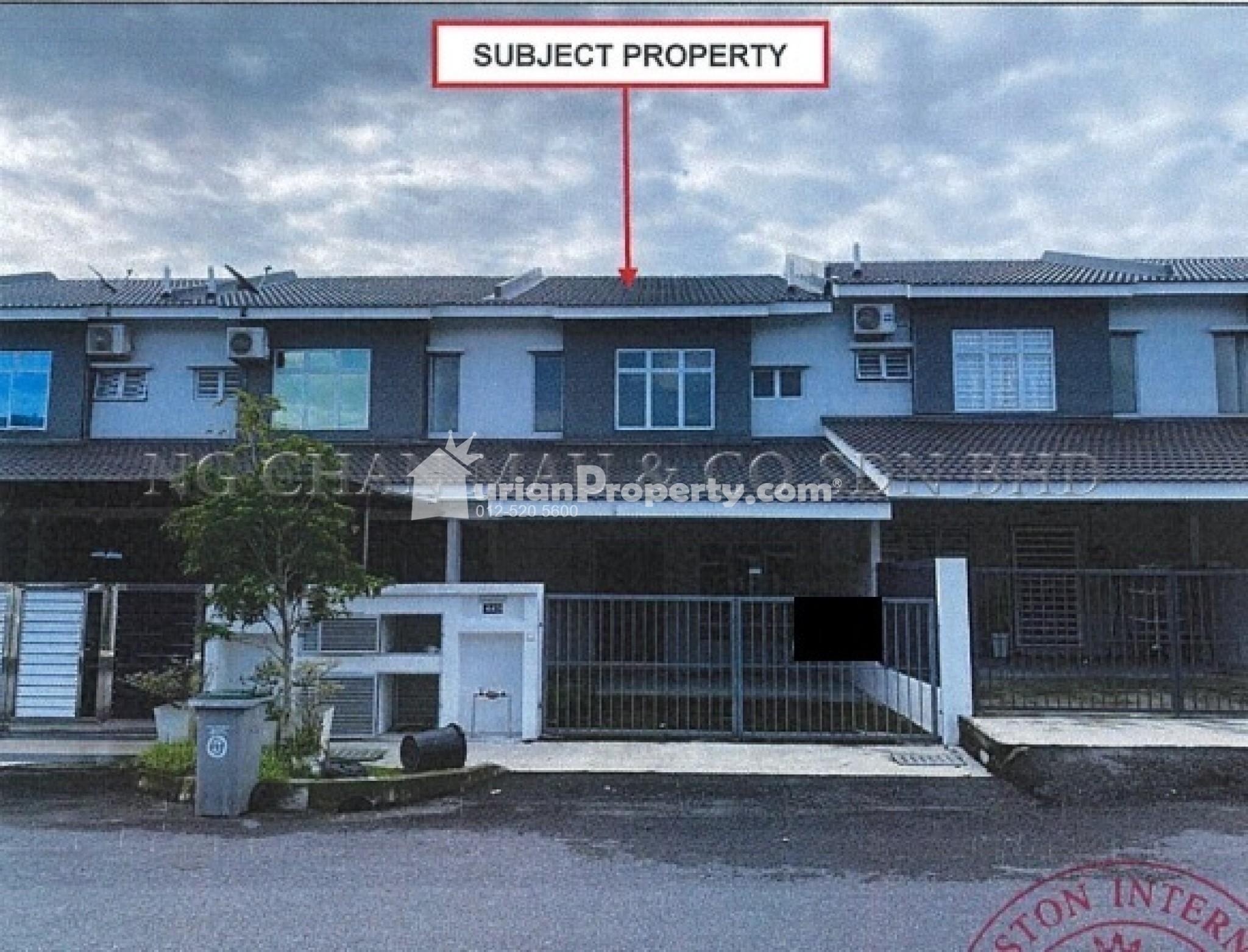 Terrace House For Auction at Iringan Bayu