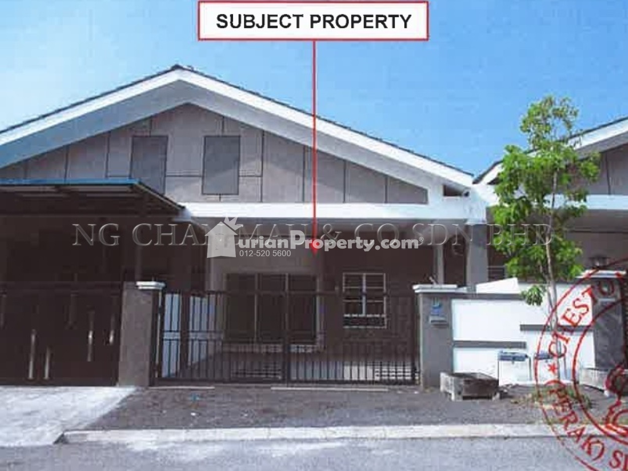 Terrace House For Auction at Lahat Sri Wang