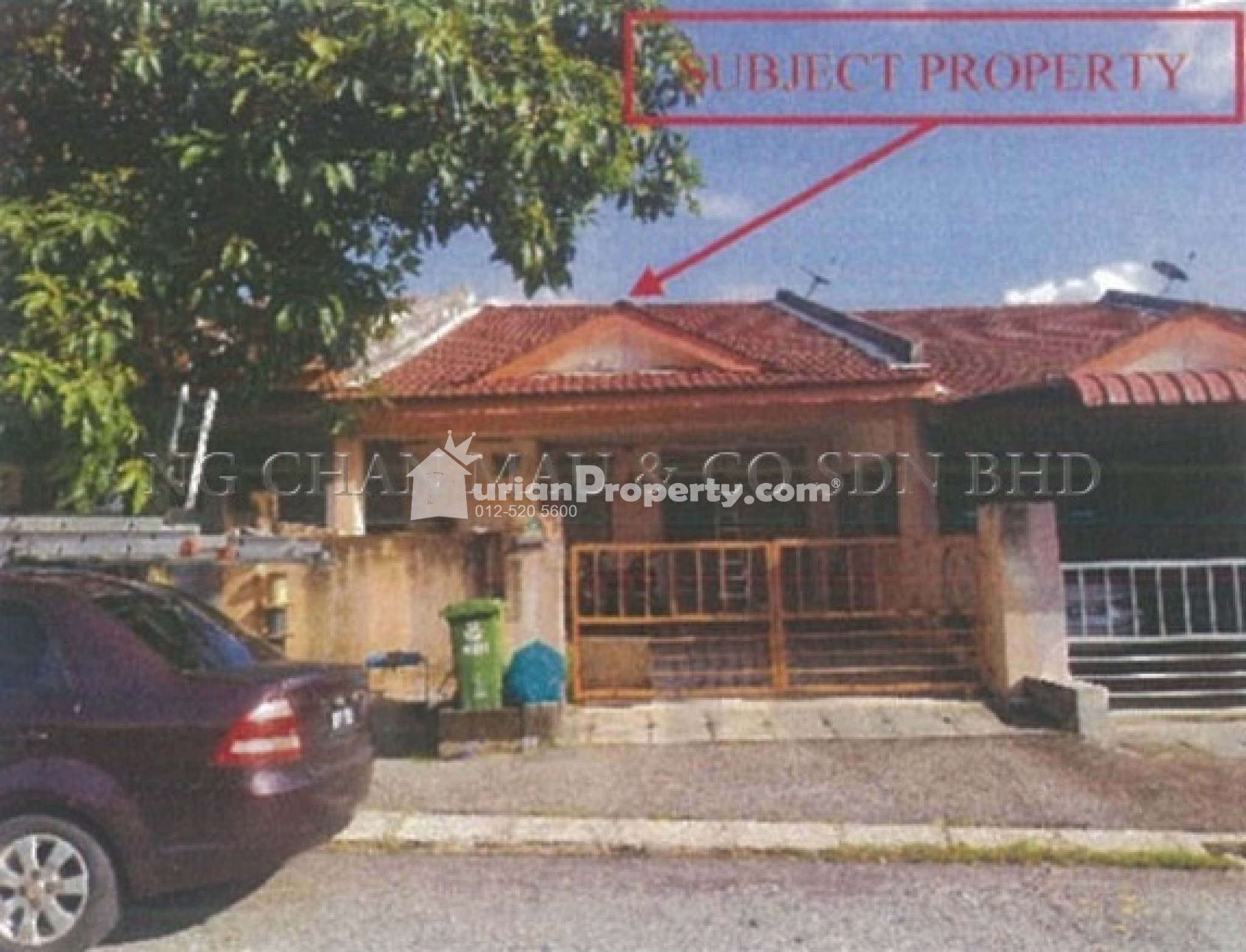 Terrace House For Auction at Taman Lahat Indah