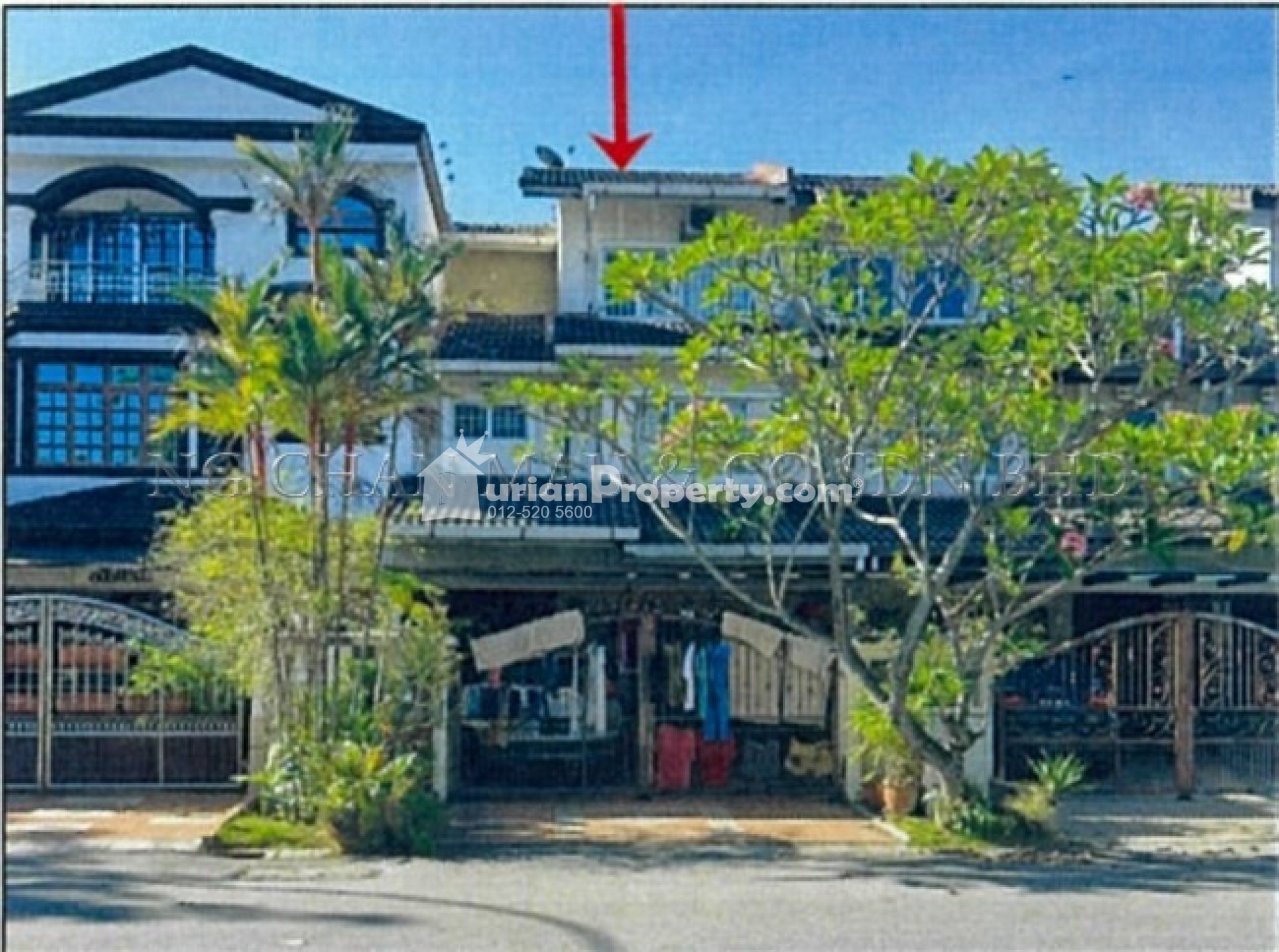 Terrace House For Auction at Desa Andaman