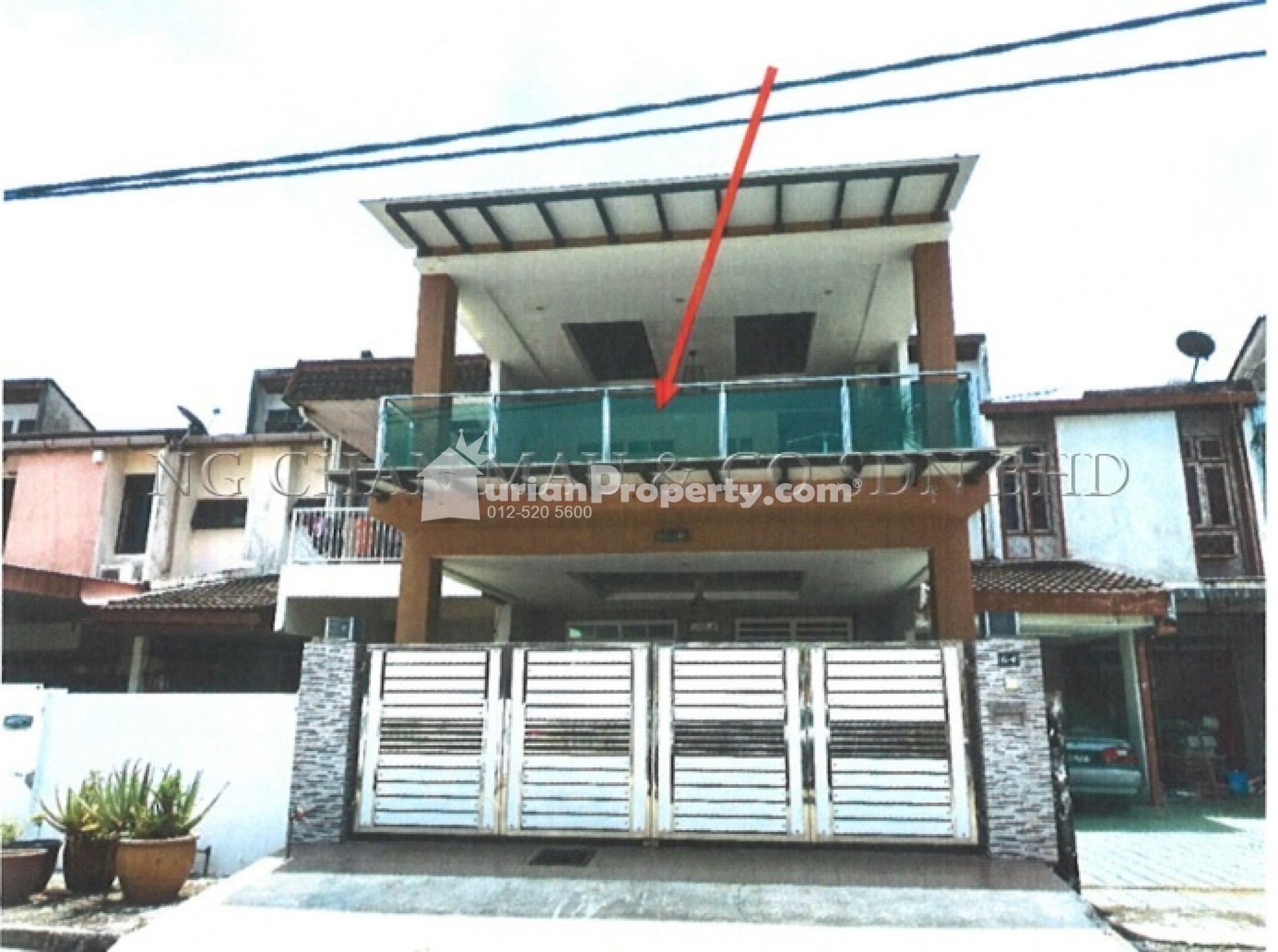 Terrace House For Auction at Taman Kota Permai