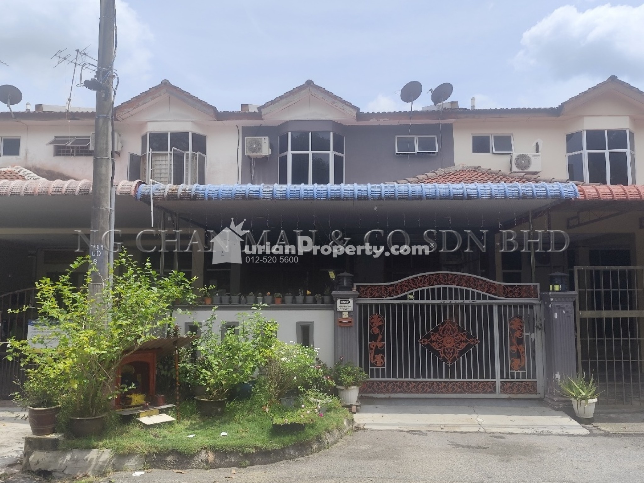 Terrace House For Auction at Taman Batik