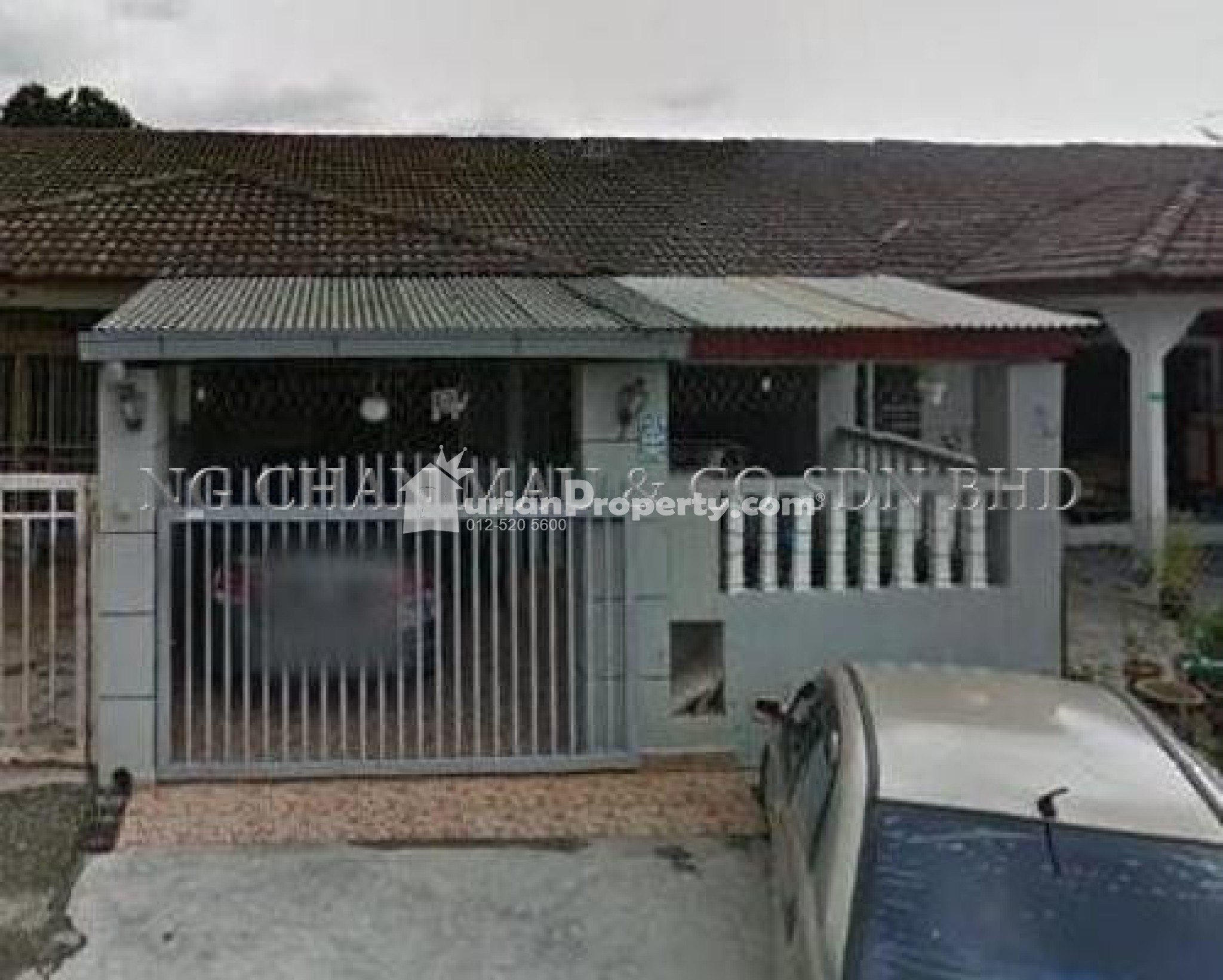 Terrace House For Auction at Taman Mewah Jaya