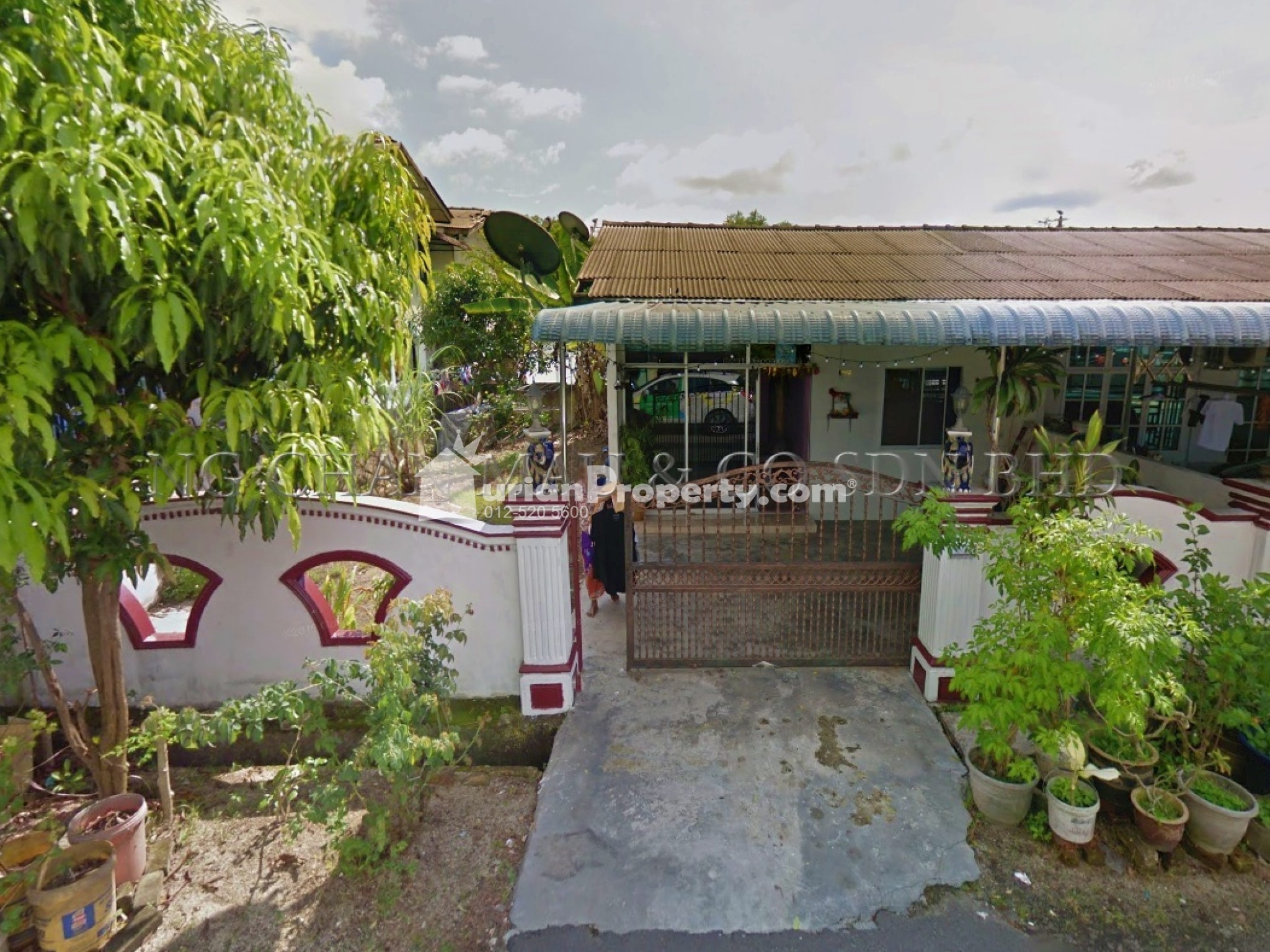 Terrace House For Auction at Sungai Jawi