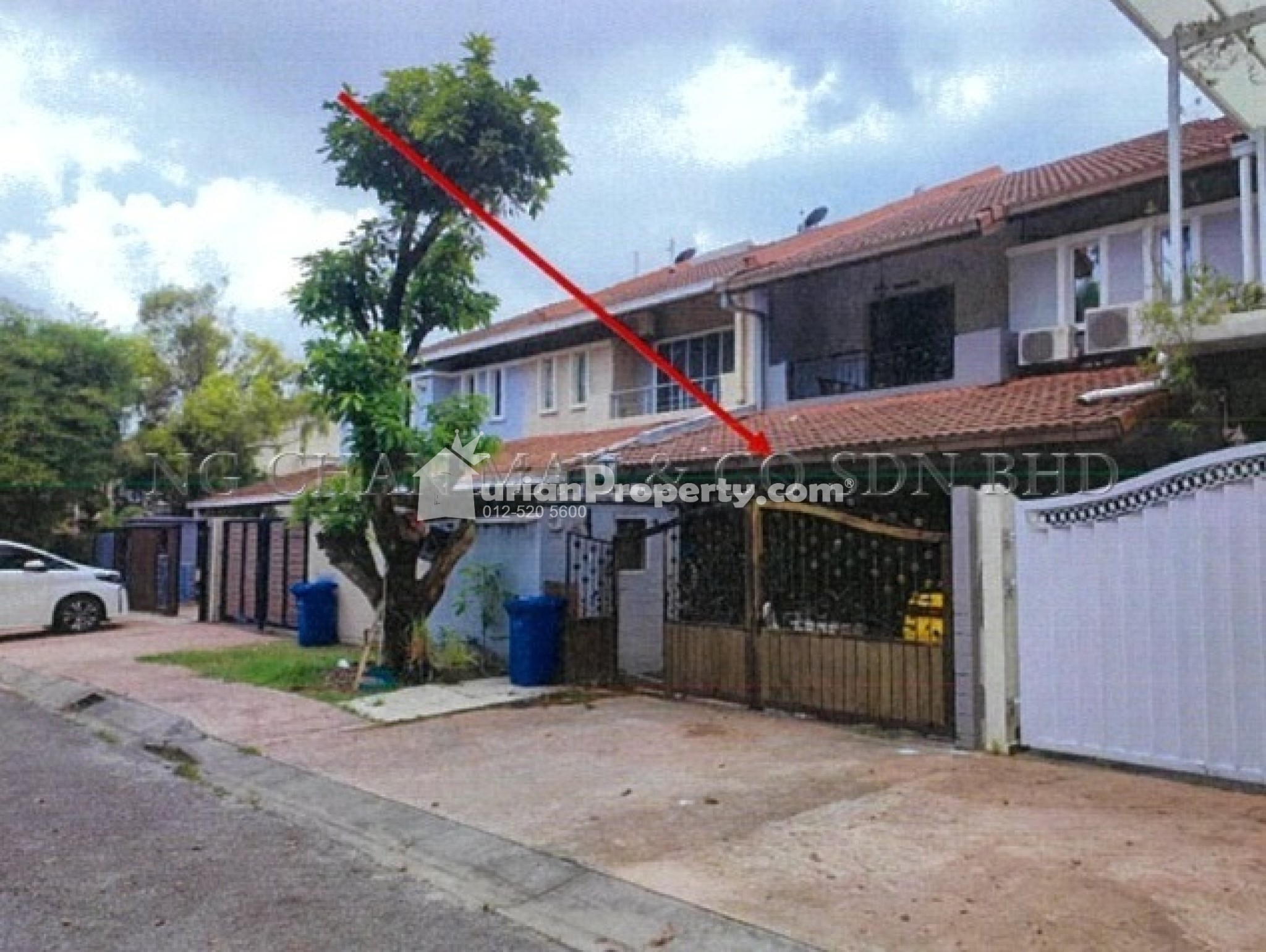 Terrace House For Auction at Taman Bunga Negara