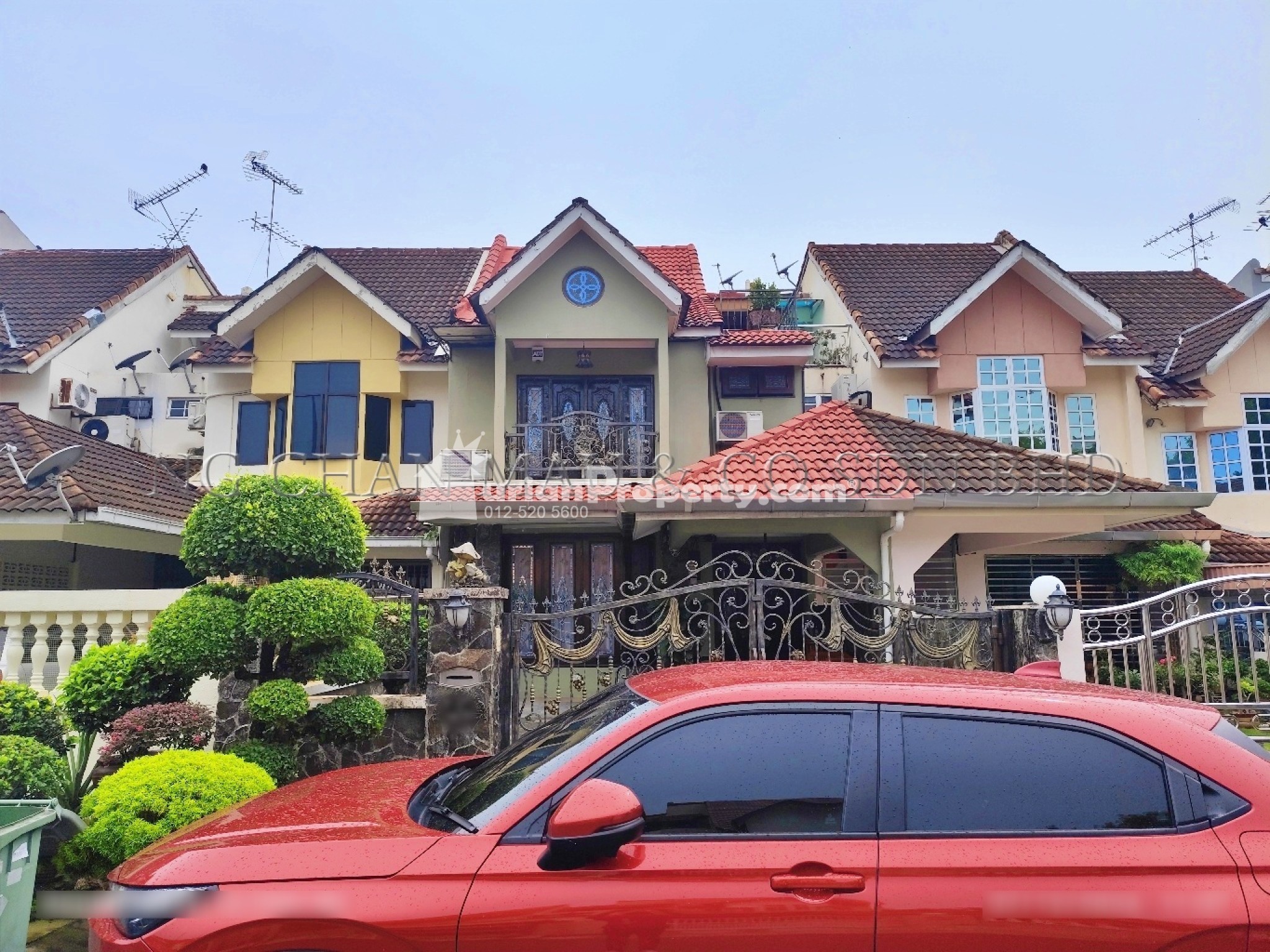 Terrace House For Auction at Solok Bukit Jambul