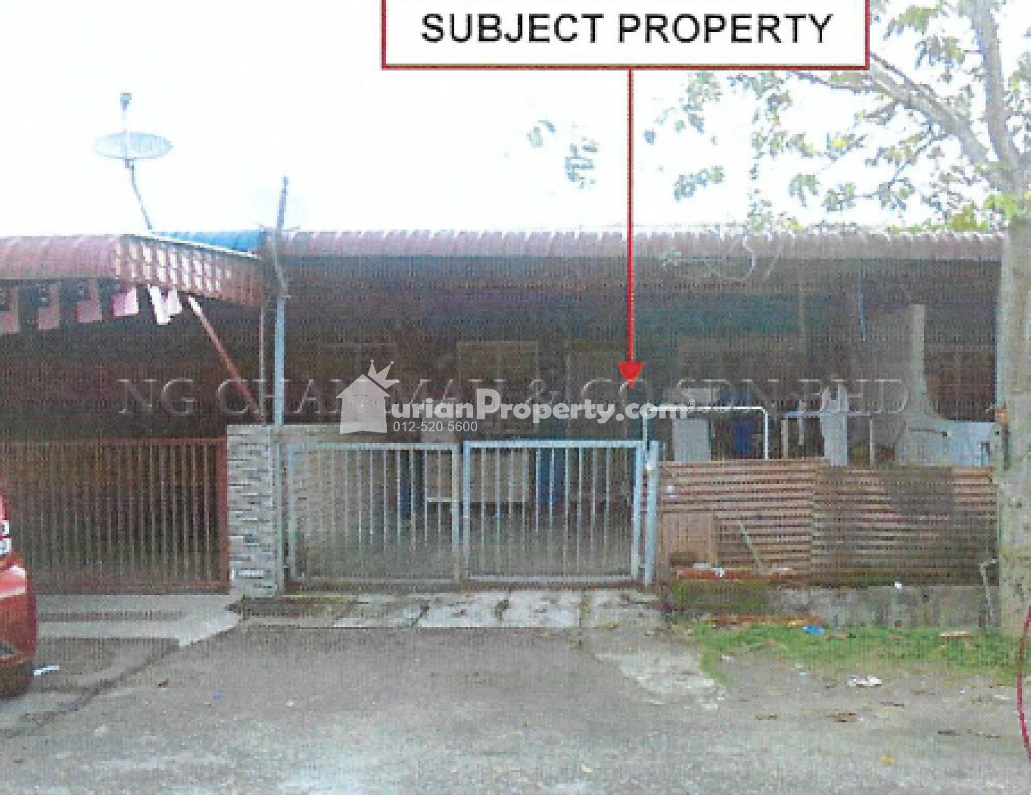 Terrace House For Auction at Medan Klebang Prima