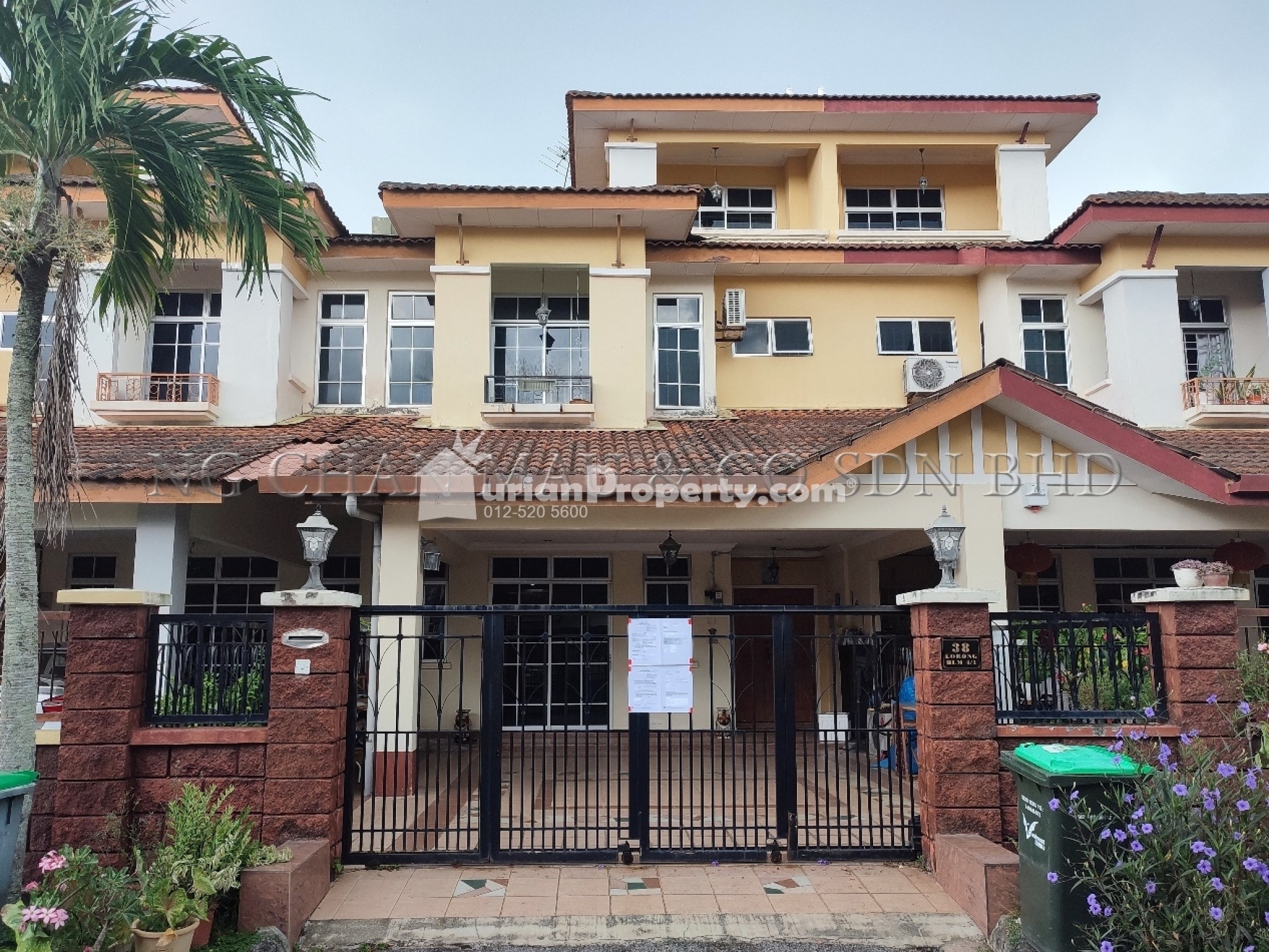 Terrace House For Auction at Bandar Laguna Merbok