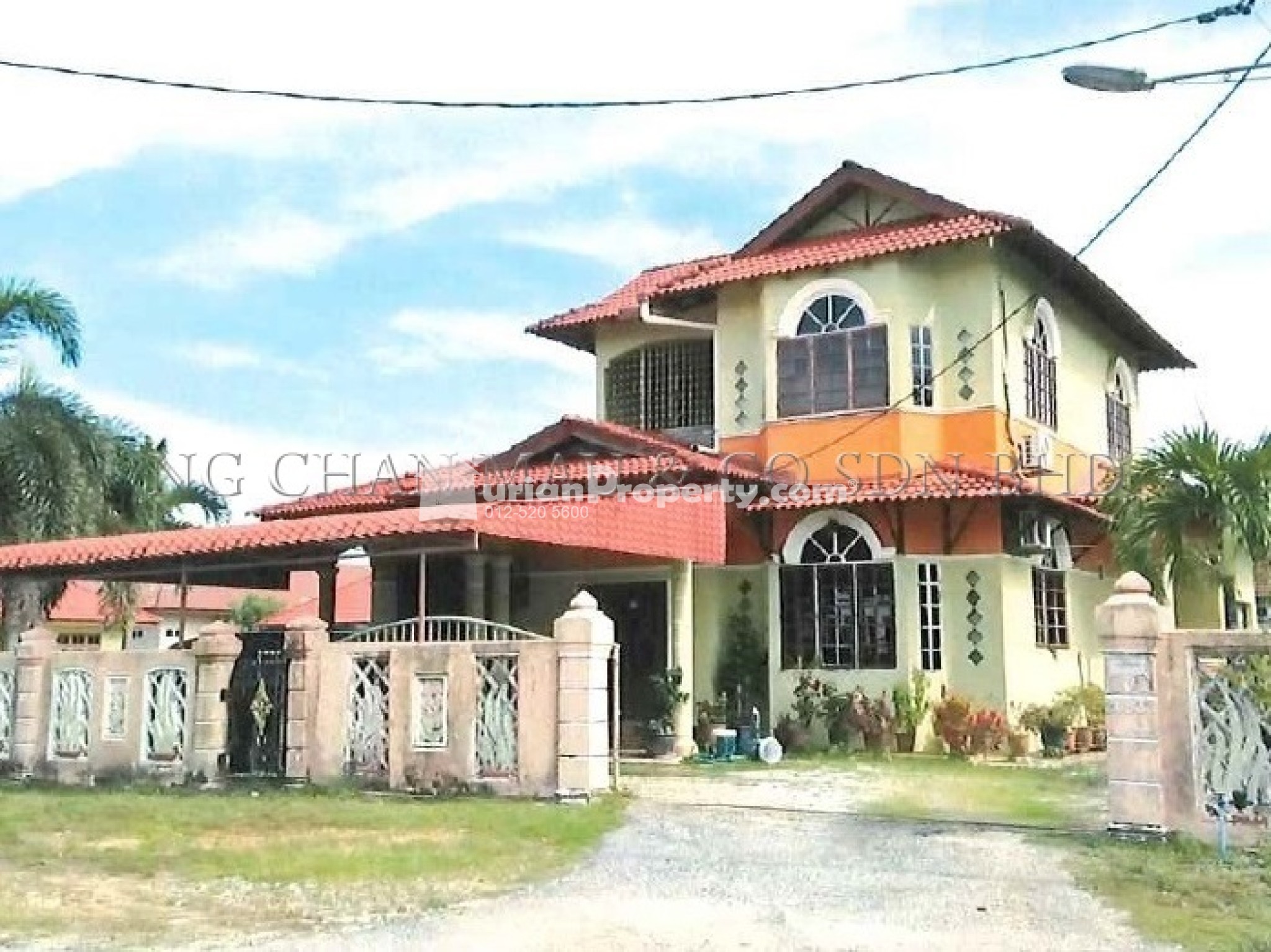 Bungalow House For Auction at Kuala Nerus