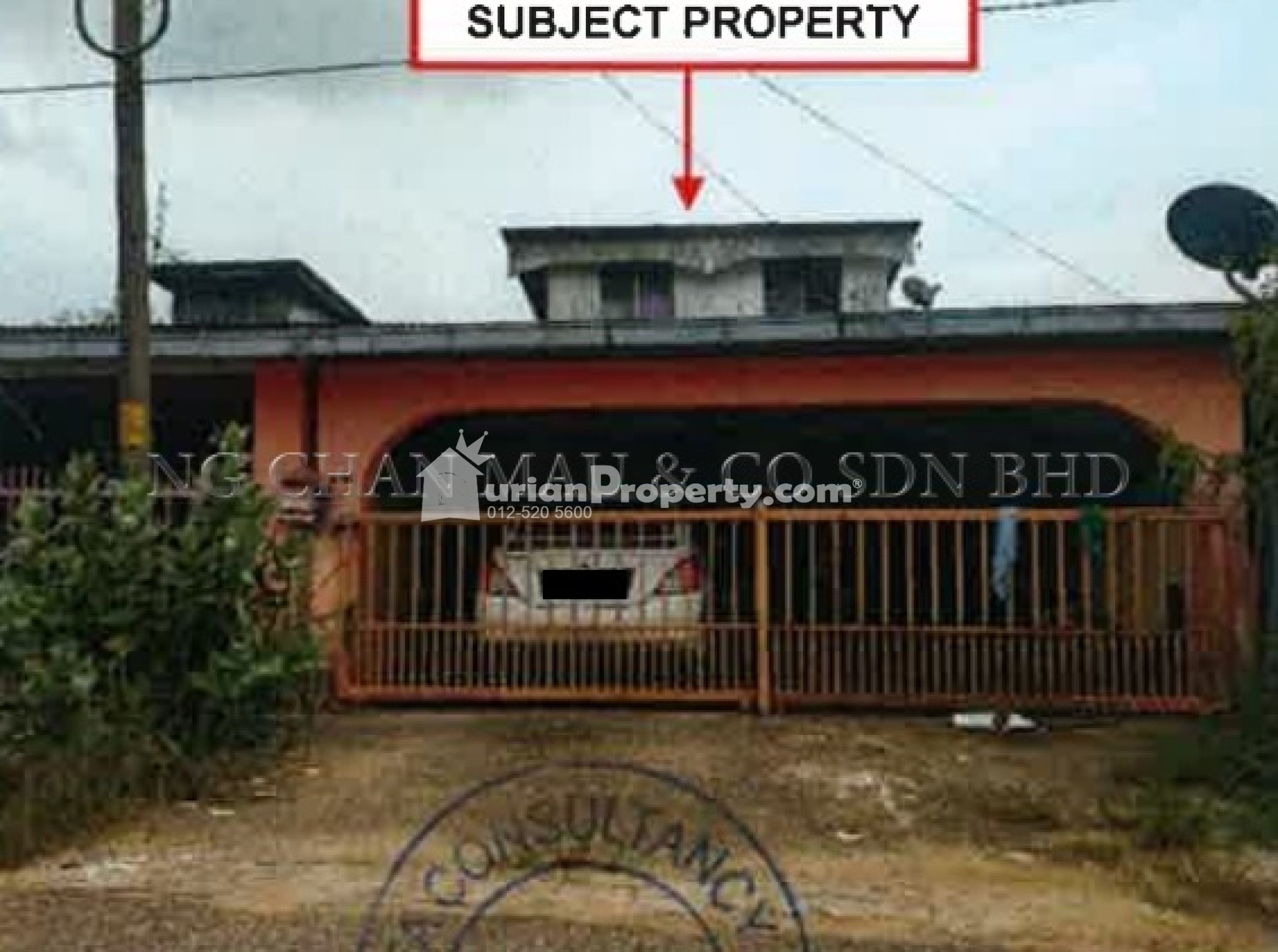 Terrace House For Auction at Wakaf Tapai