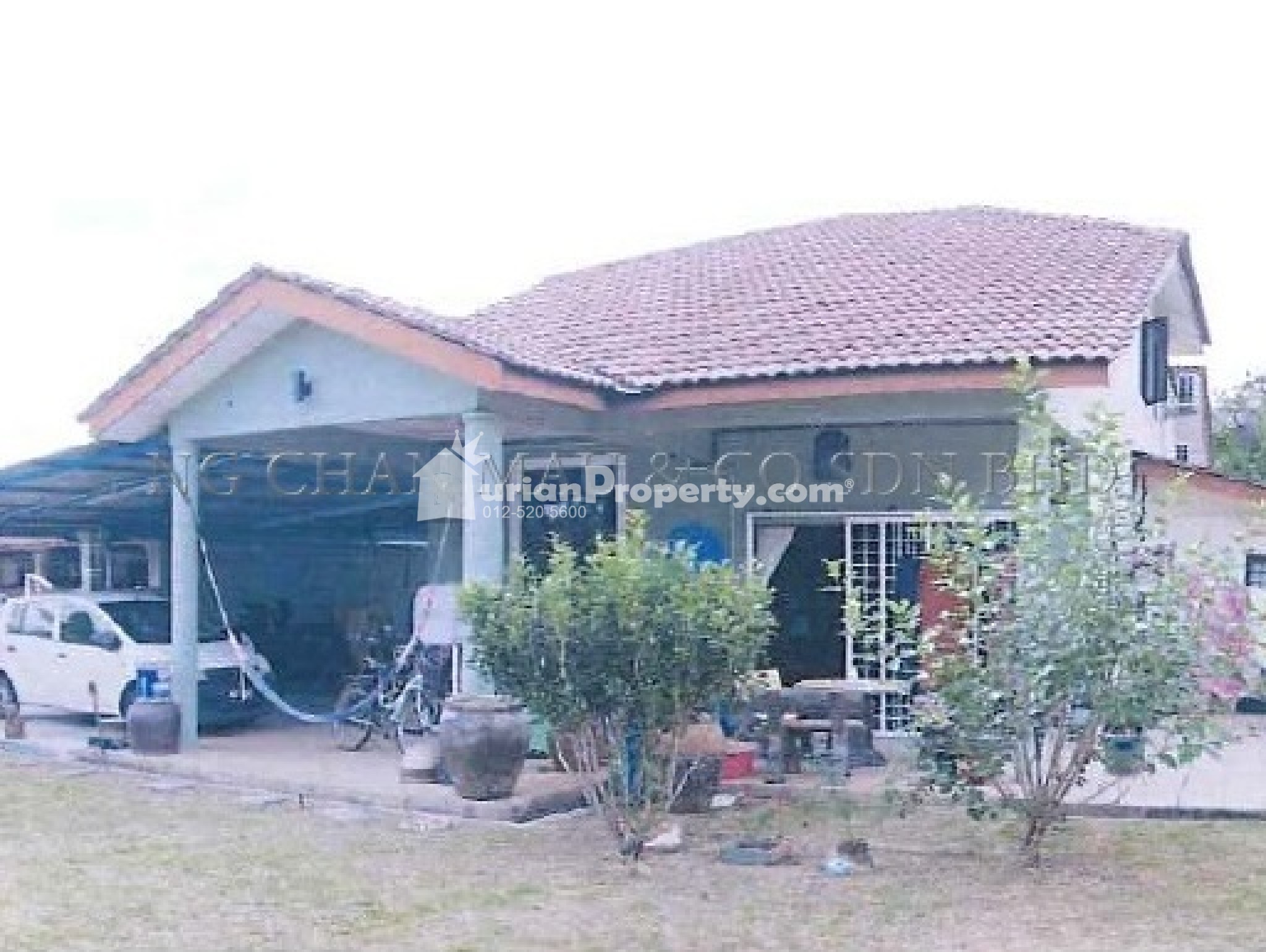 Bungalow House For Auction at Taman Merbok