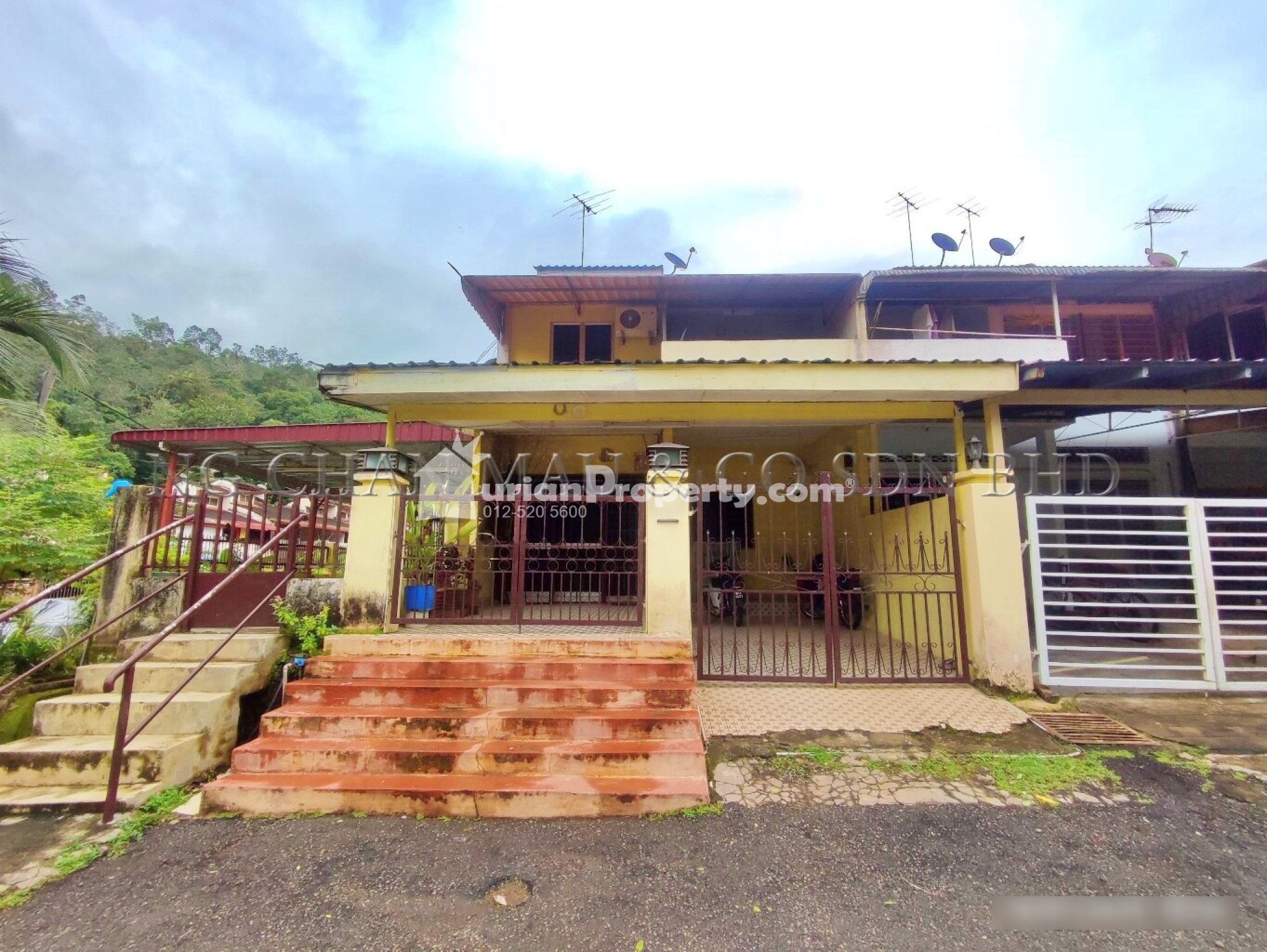 Terrace House For Auction at Bentong