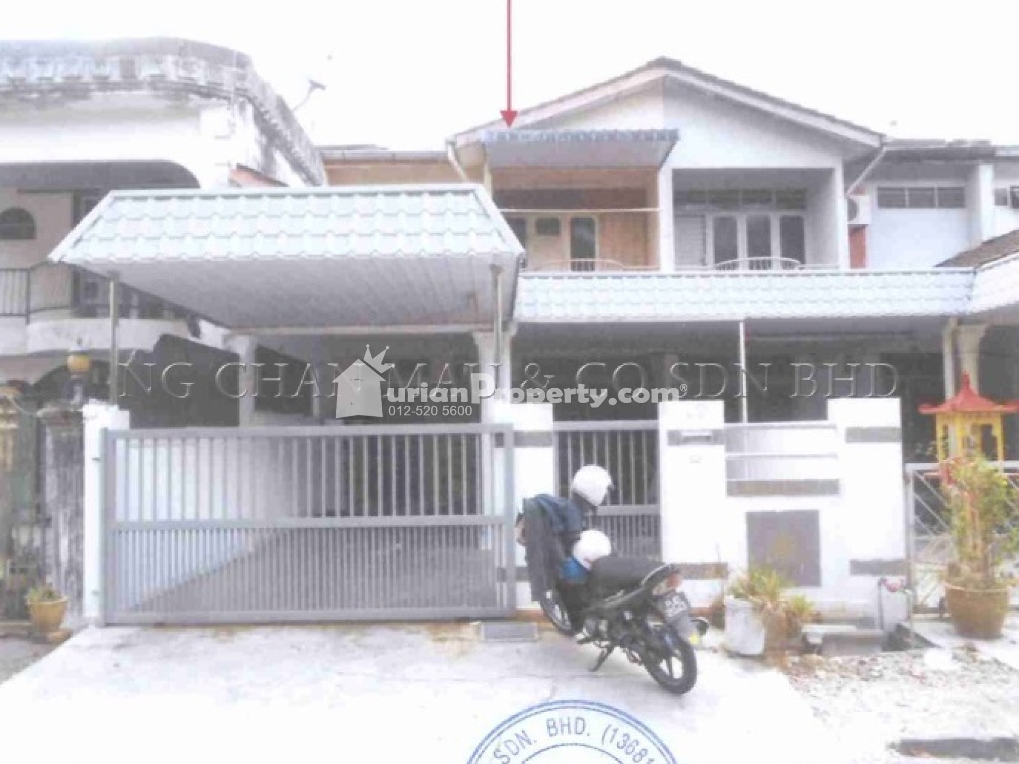 Terrace House For Auction at Taman Permata