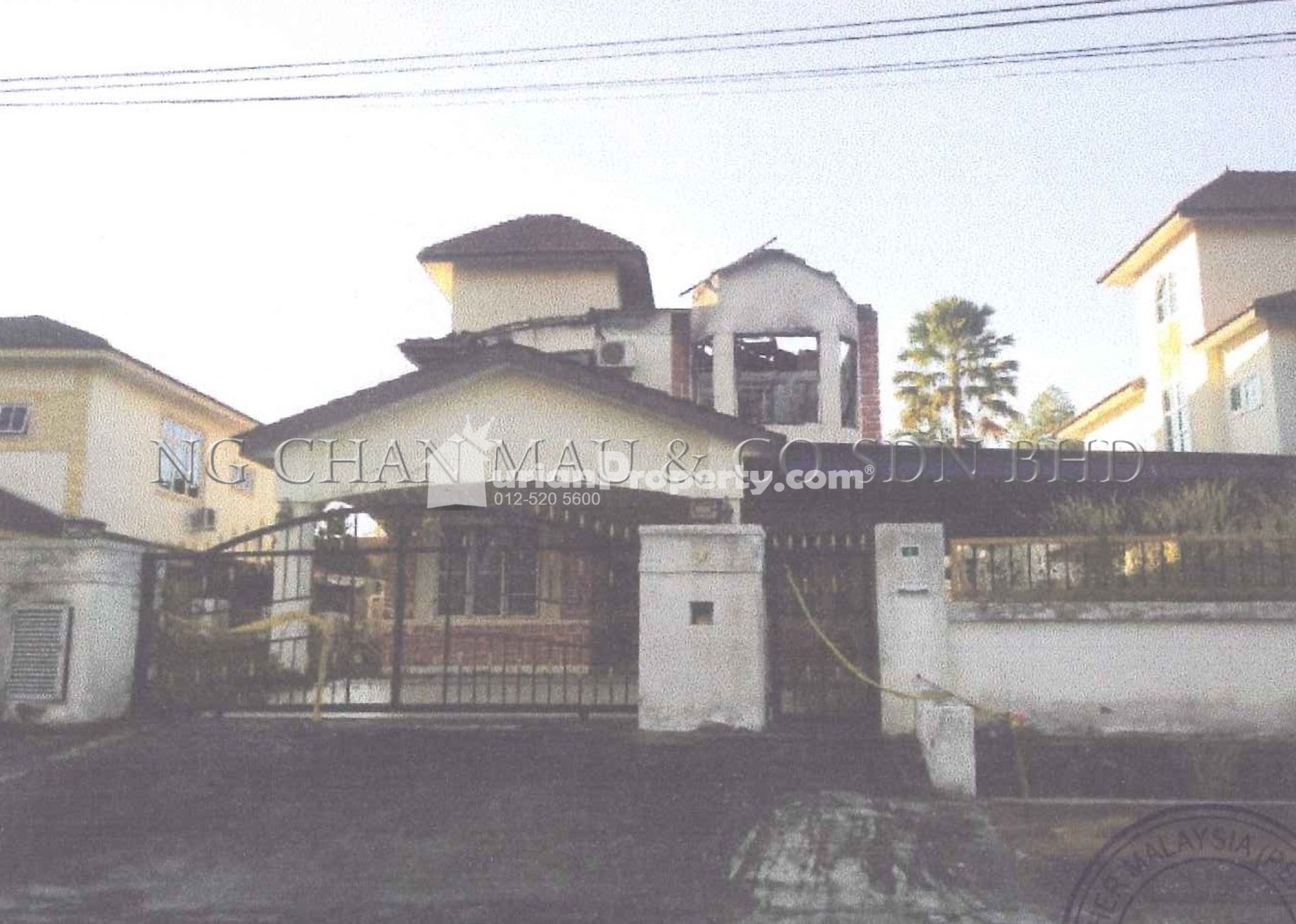 Bungalow House For Auction at Taman Meru Impiana