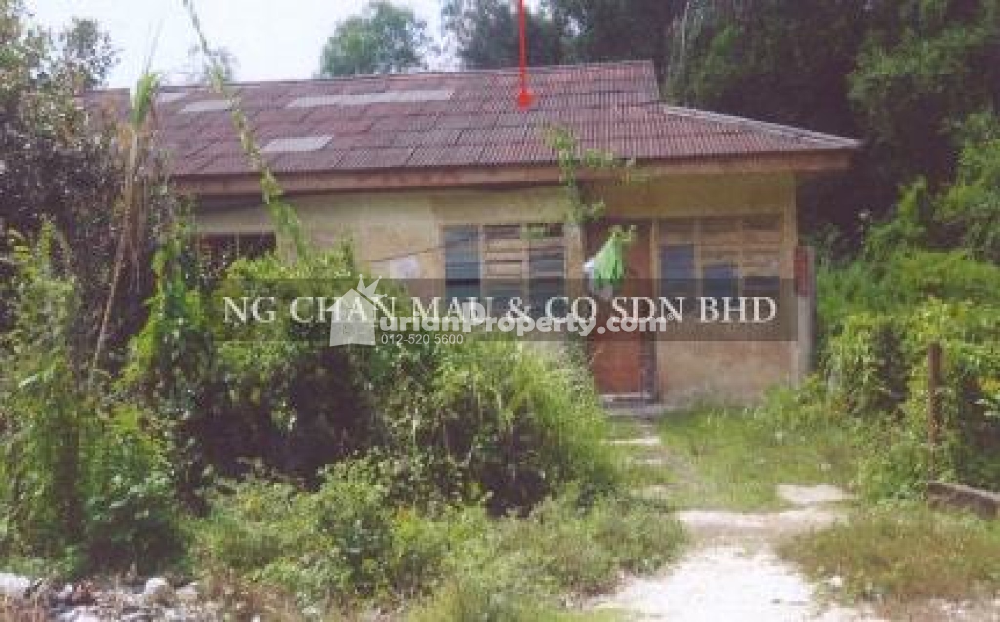 Terrace House For Auction at Machang