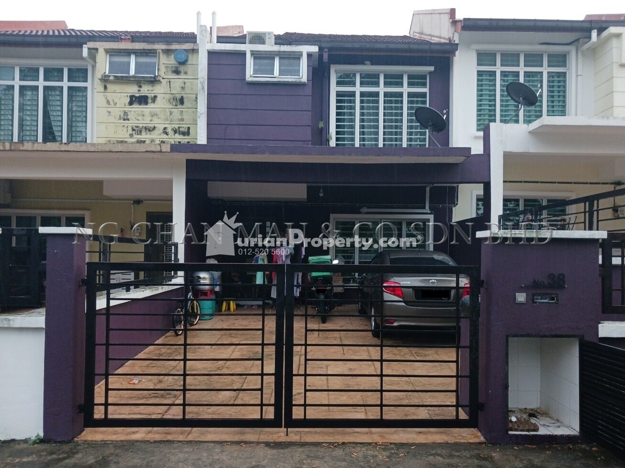 Terrace House For Auction at Taman Pelangi Semenyih