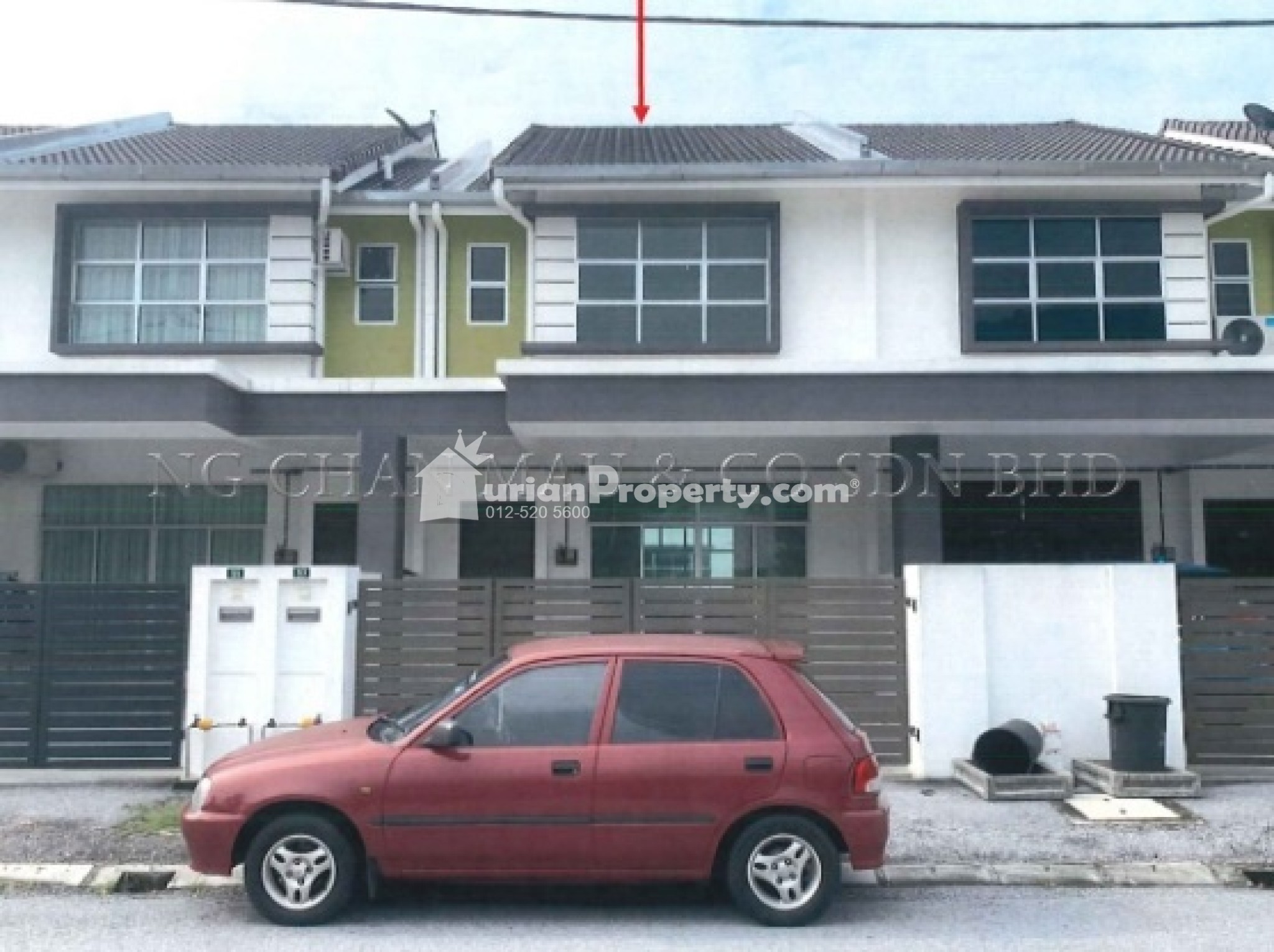 Terrace House For Auction at Taman Meru Mentari