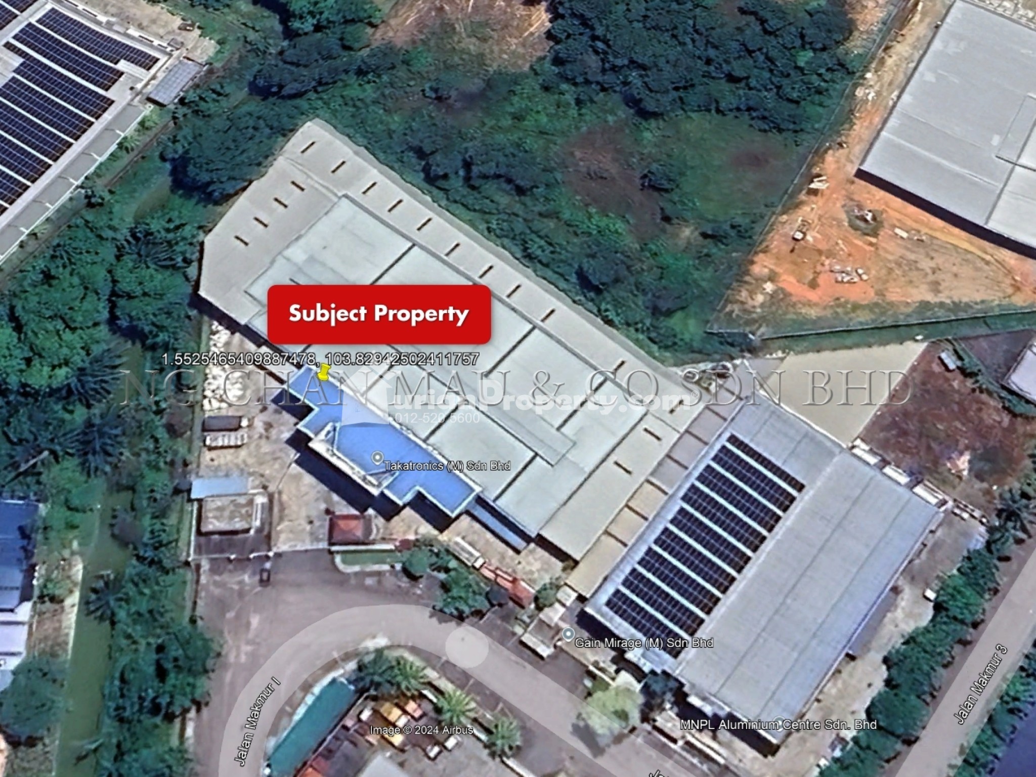 Detached Factory For Auction at Taman Perindustrian Cemerlang