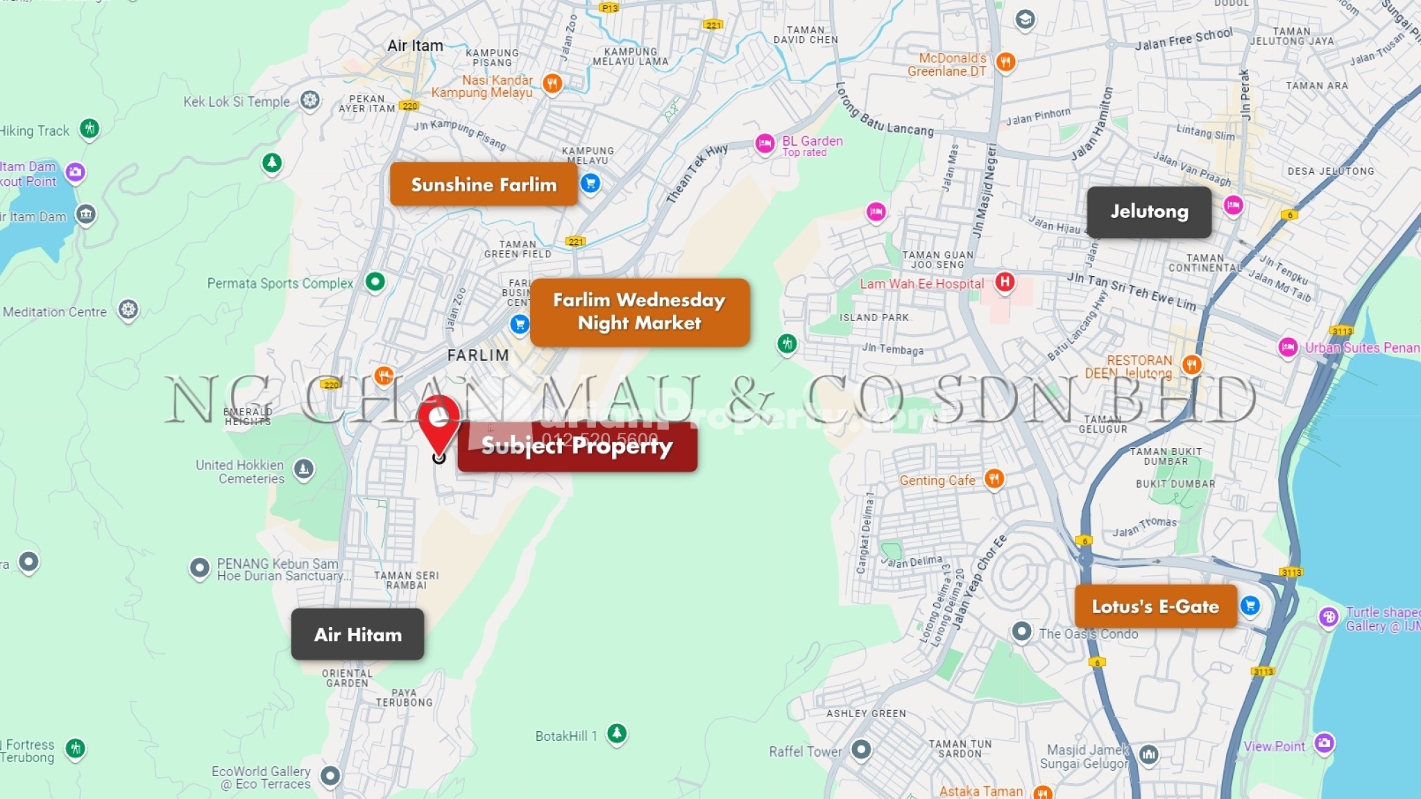 Apartment For Auction at Puncak Terubong