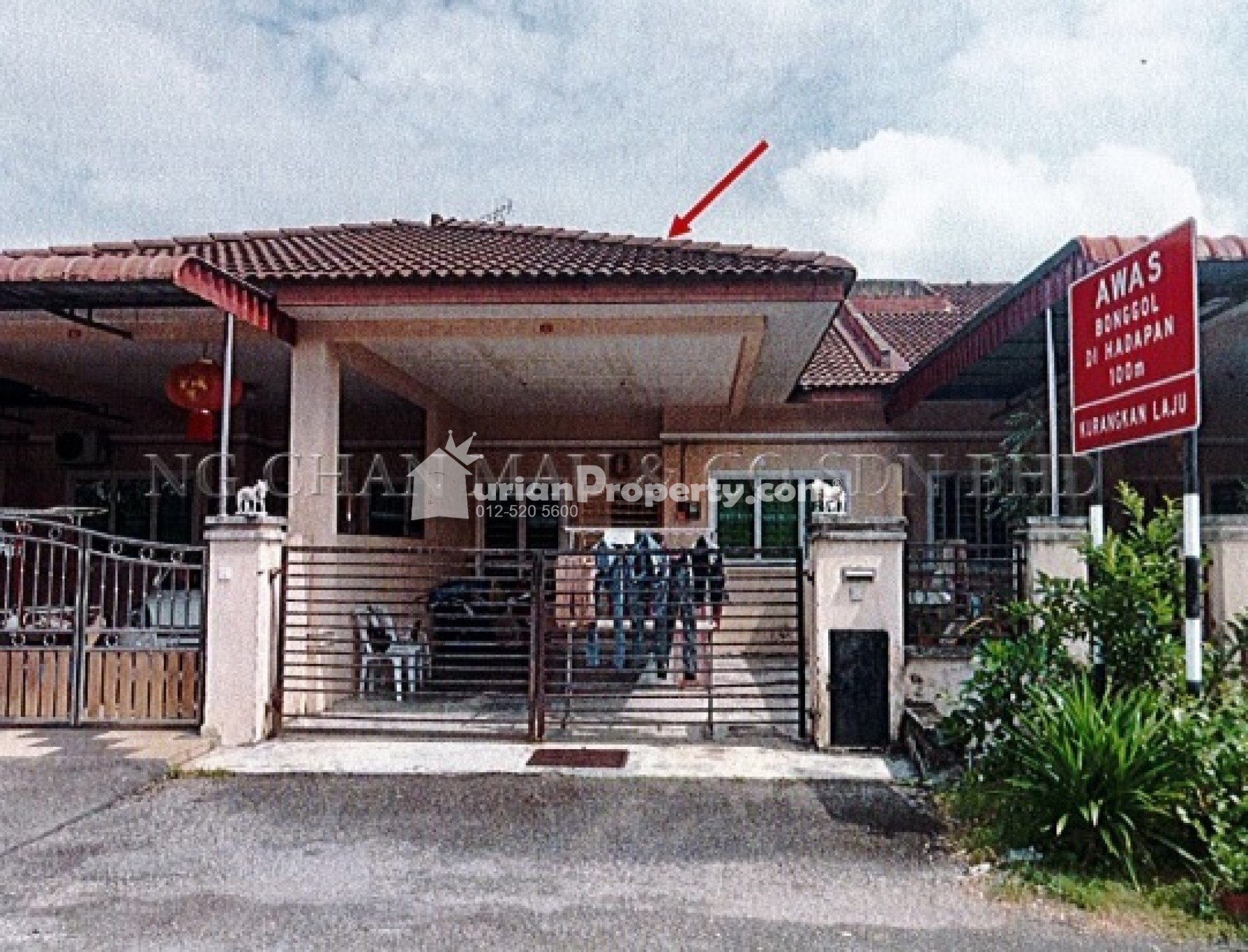 Terrace House For Auction at Taman Tekkah Permai