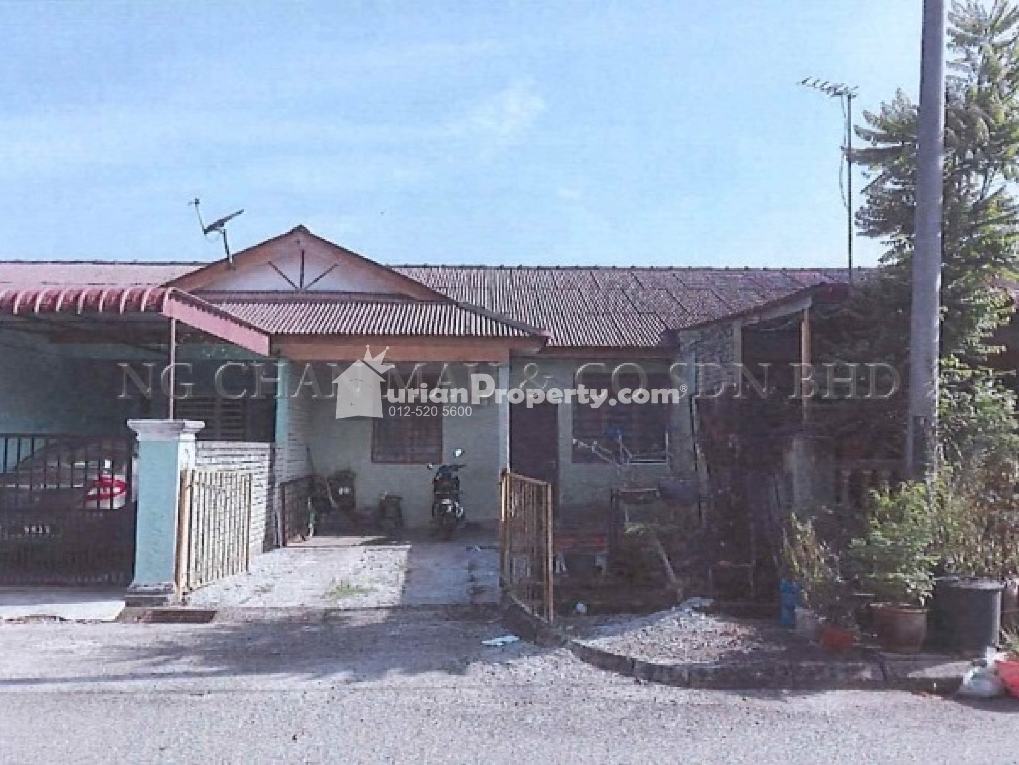 Terrace House For Auction at Tasek Gelugor