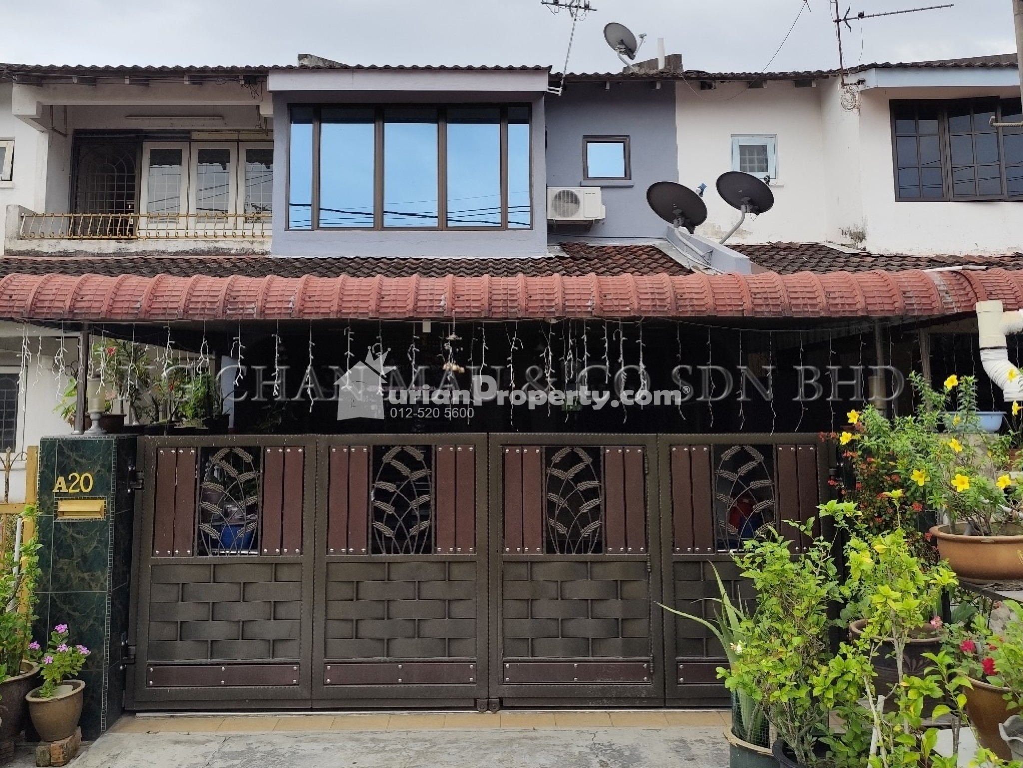 Terrace House For Auction at Taman Arkid