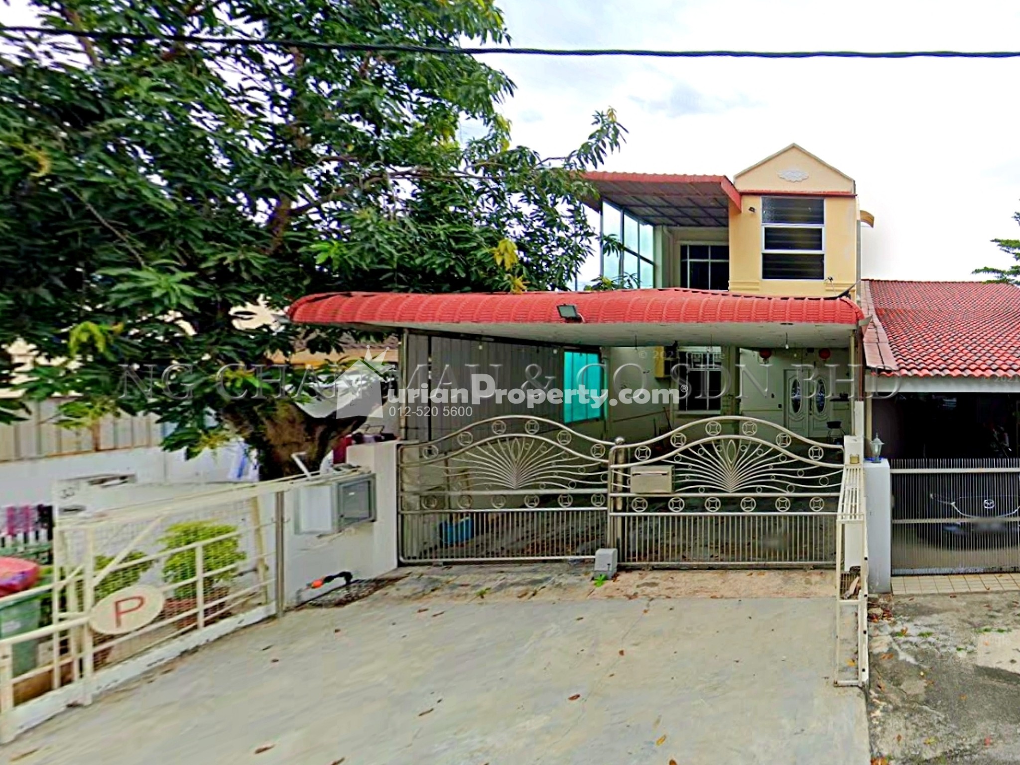 Terrace House For Auction at Bayan Lepas