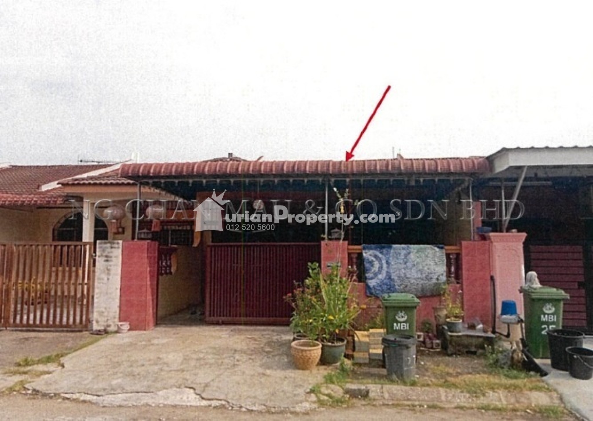 Terrace House For Auction at Medan Klebang Restu