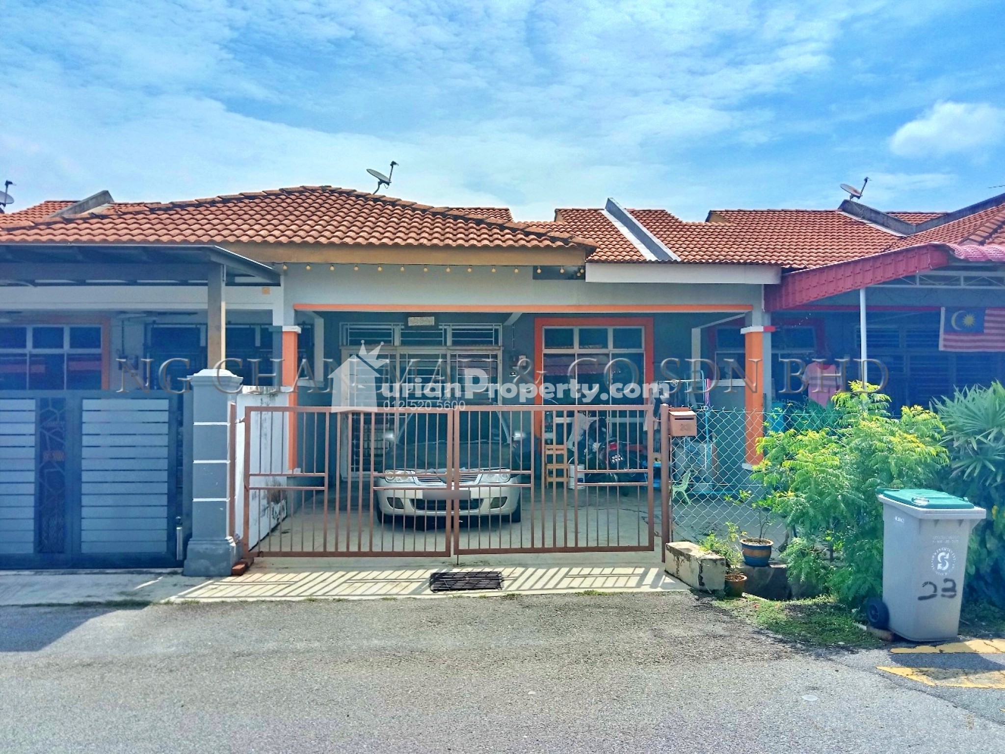 Terrace House For Auction at Taman Krubong Indah