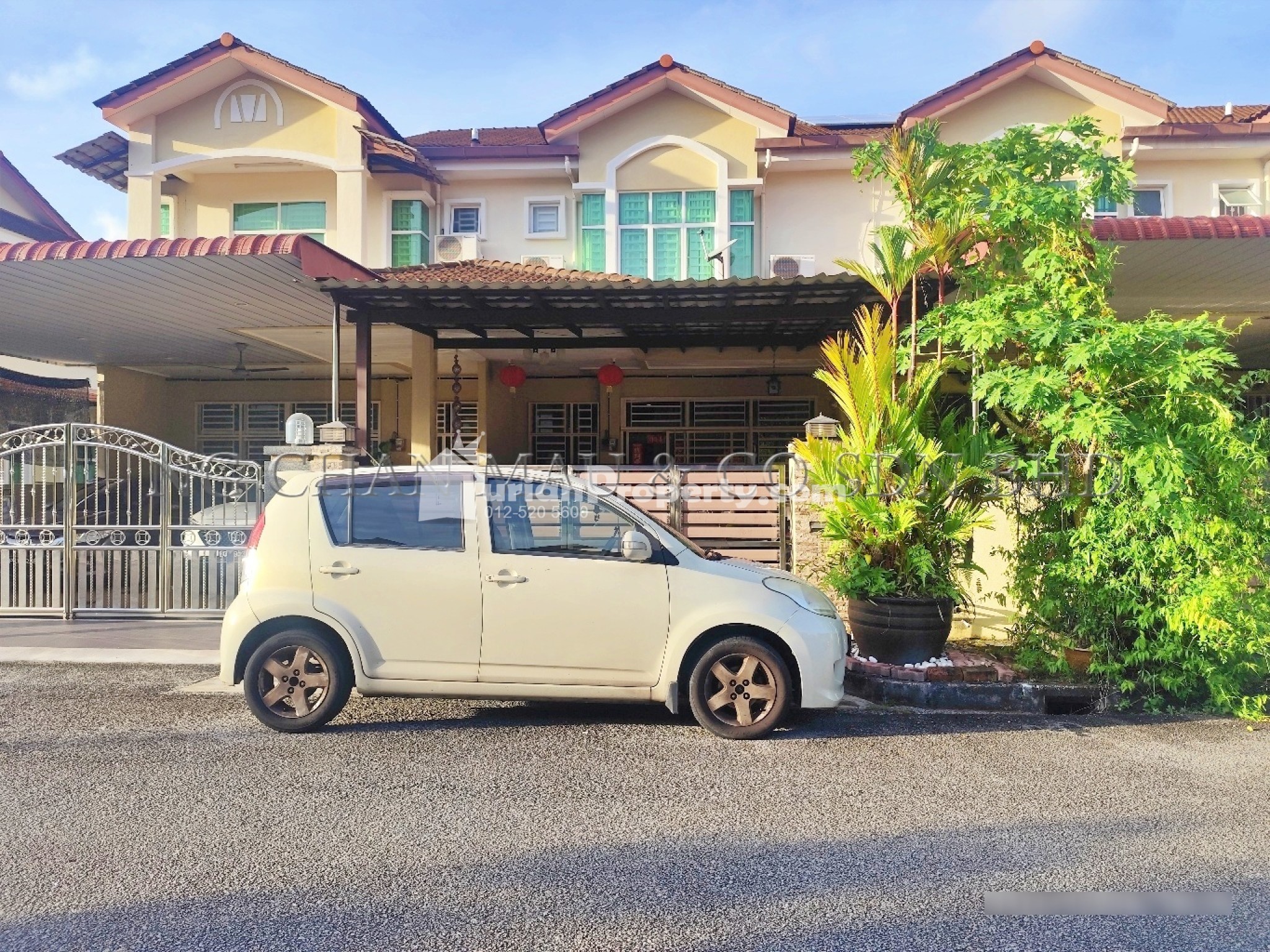 Terrace House For Auction at Taman Balik Pulau