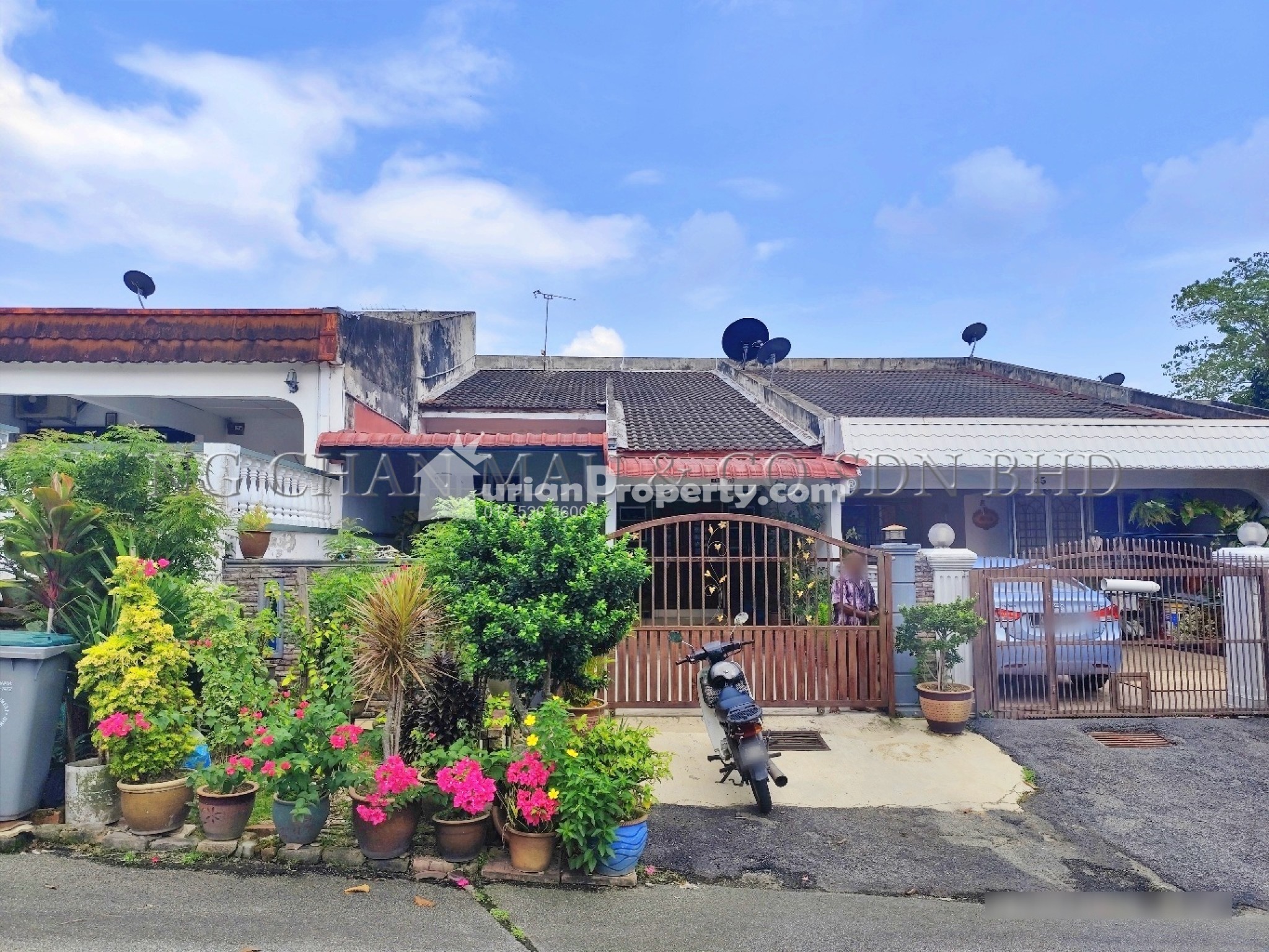 Terrace House For Auction at Taman Thivy Jaya