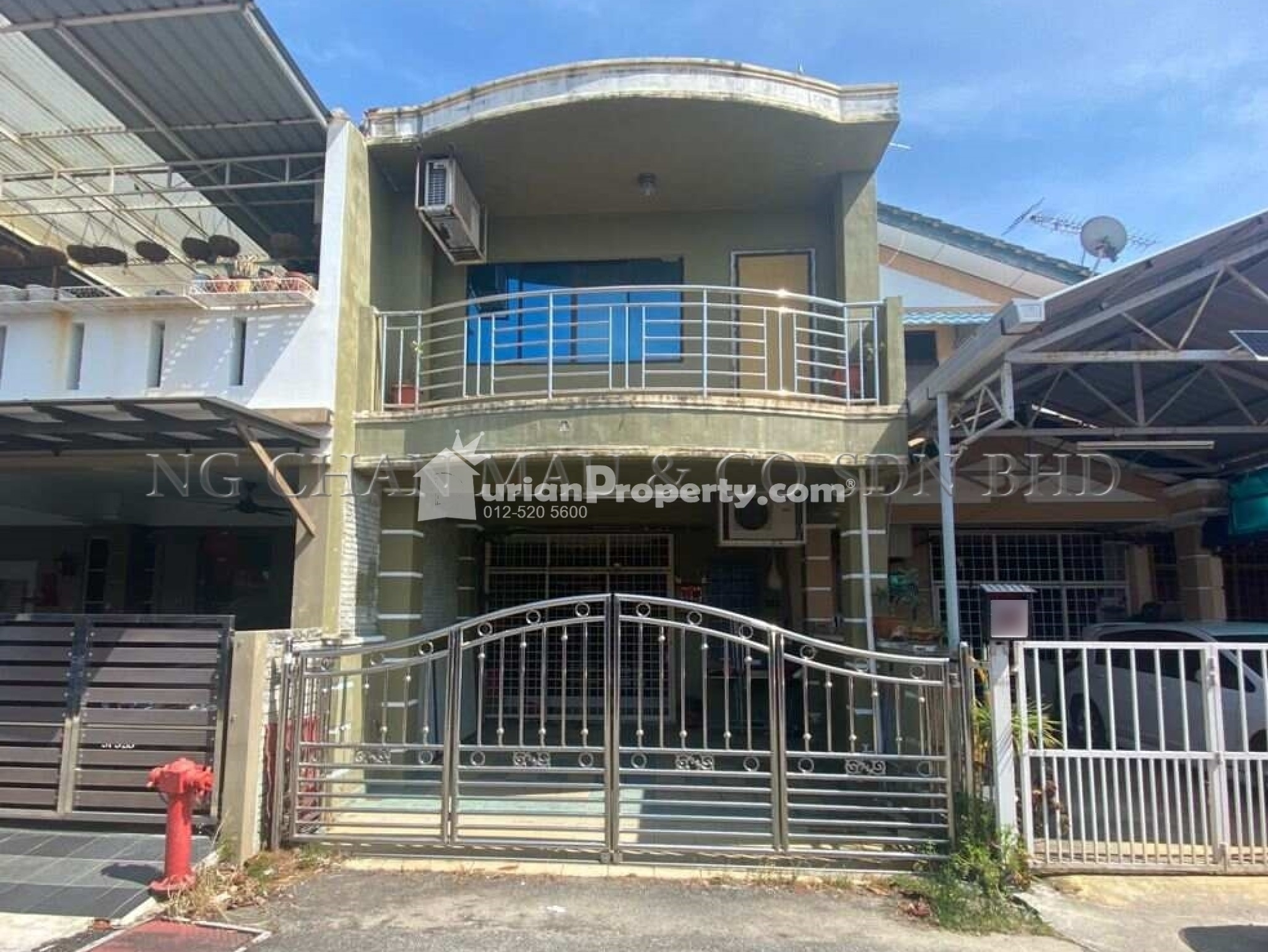 Terrace House For Auction at Taman Teluk Mesira