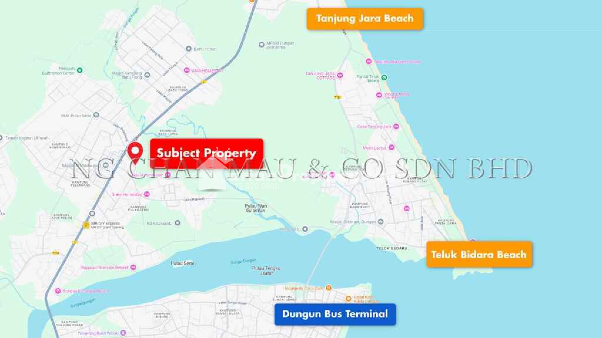 Terrace House For Auction at Pulau Serai